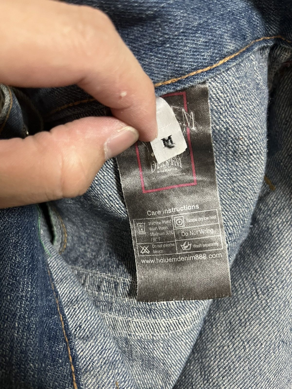 Other Holdem Denim Distressed Bird Shorts (Size M / W31) Size US 32 / EU 48 - 8 Thumbnail