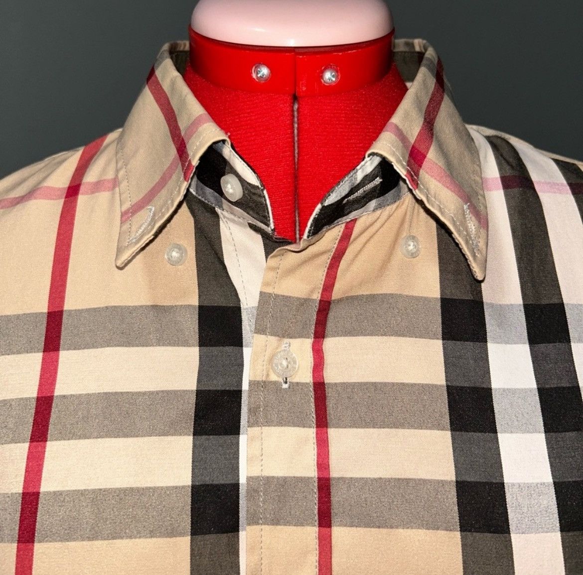 Burberry Burberry Nova Check Men’s Button Down Shirt size Size US XL / EU 56 / 4 - 3 Thumbnail