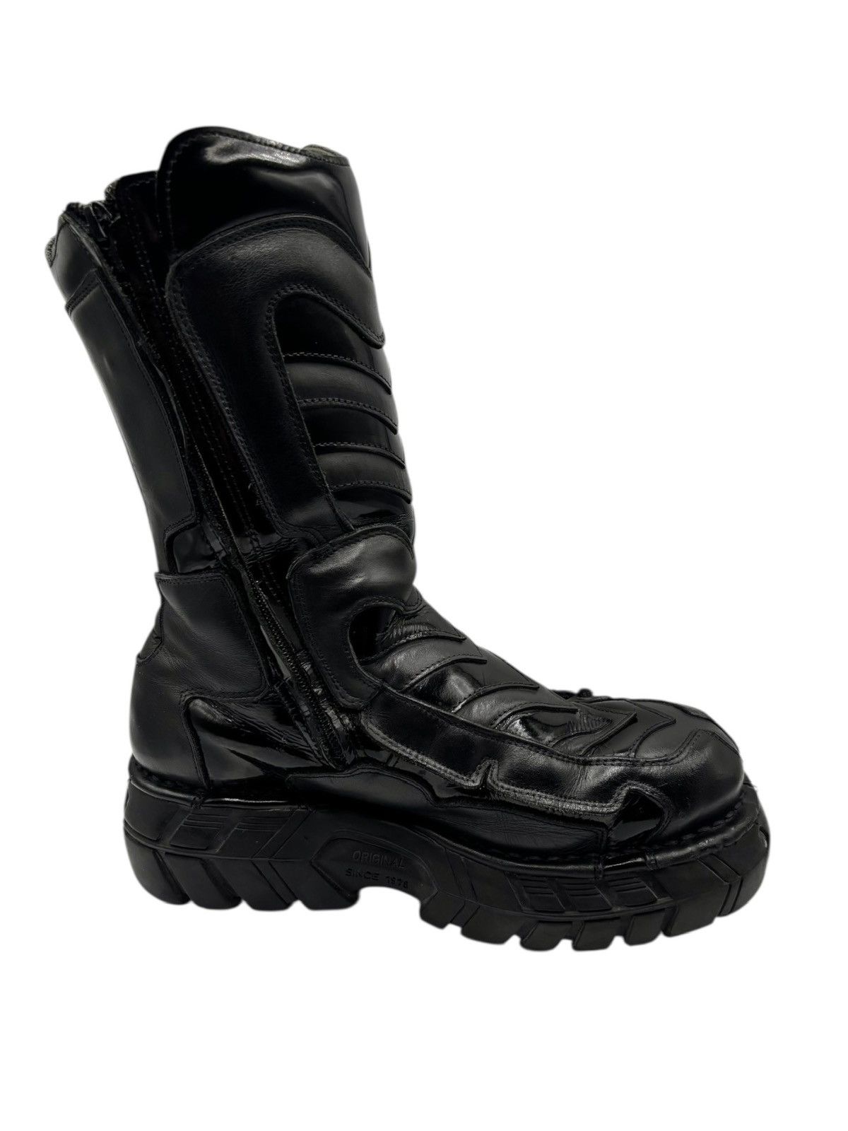 New Rock Vintage New Rock trailer mid-calf platform boots Size 40 Size US 10 / IT 40 - 6 Thumbnail
