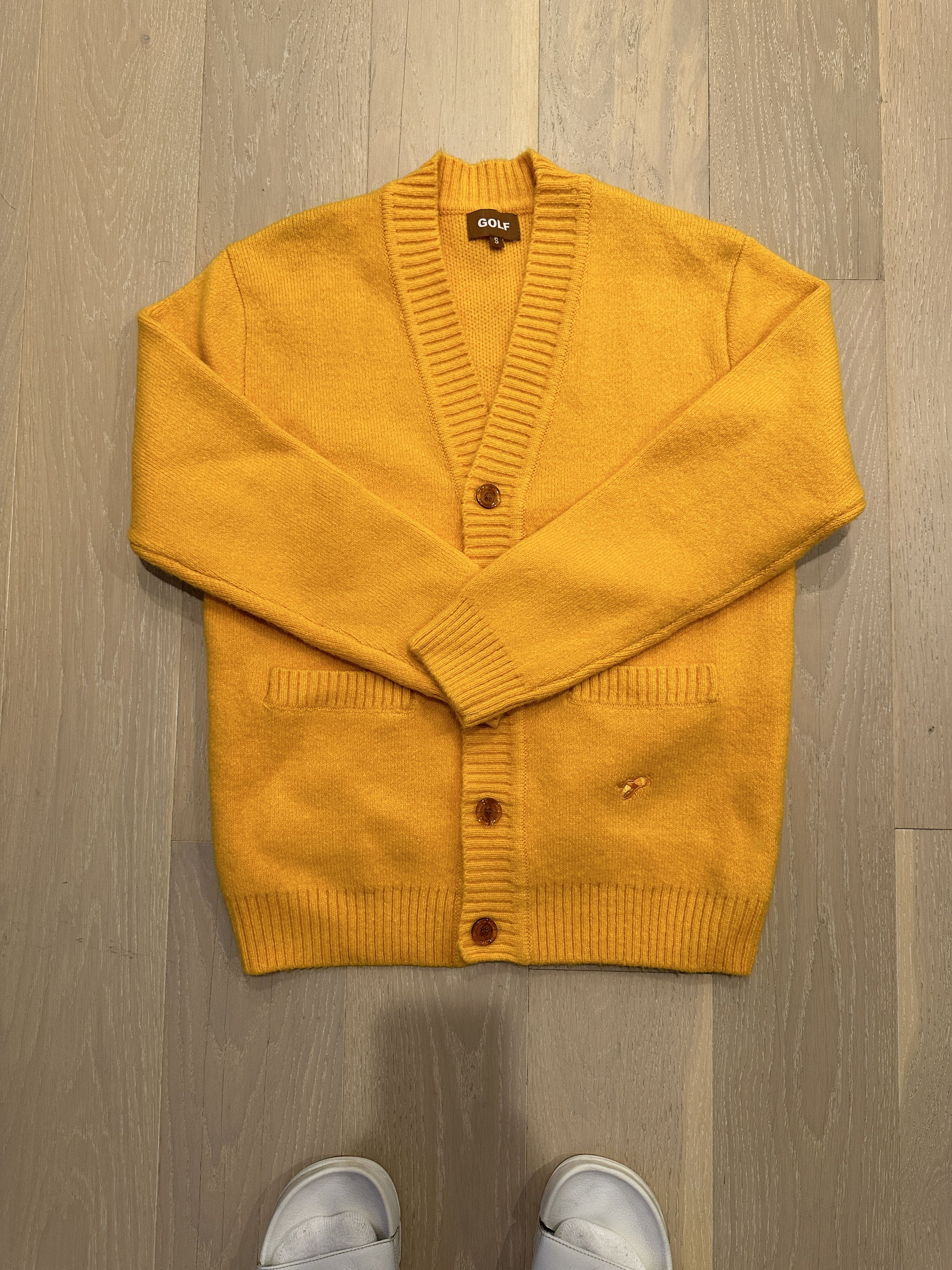 Golf Wang Golf Wang Gold Bee Cardigan | Grailed