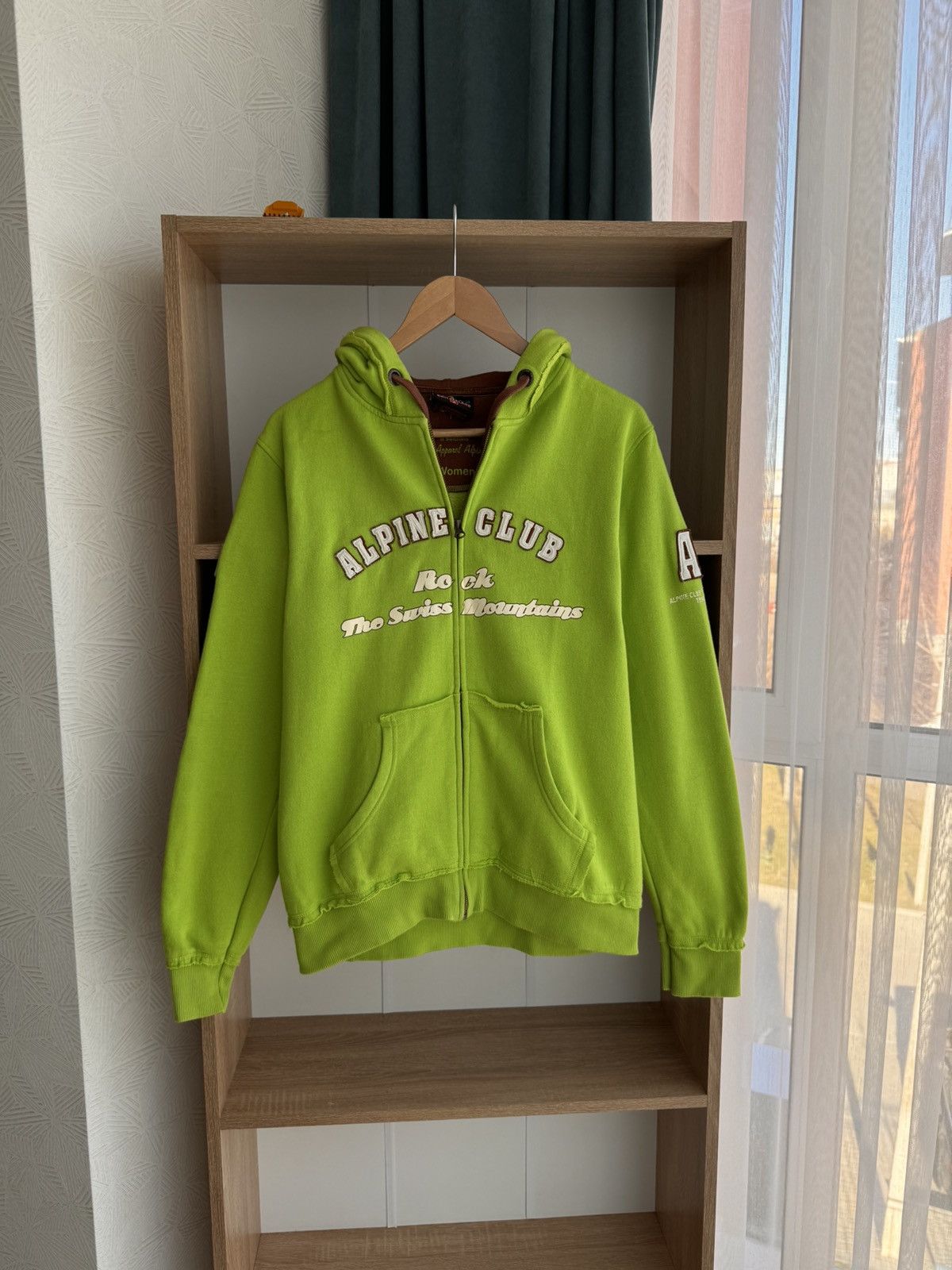 Hysteric Glamour Vintage Alpine Club Switzerland St. Moritz Green Hoodie Size US M / EU 48-50 / 2 - 3 Thumbnail