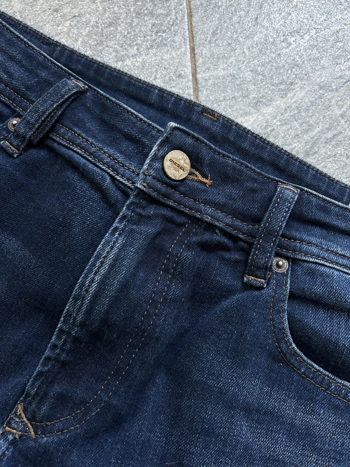 Diesel × Issey Miyake × Vintage Vintage pants denim jeans diesel slim skinny Size US 34 / EU 50 - 5 Thumbnail