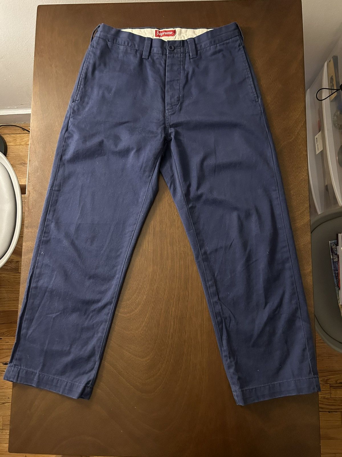 Supreme Supreme Purple Pants Size US 30 / EU 46 - 1 Thumbnail