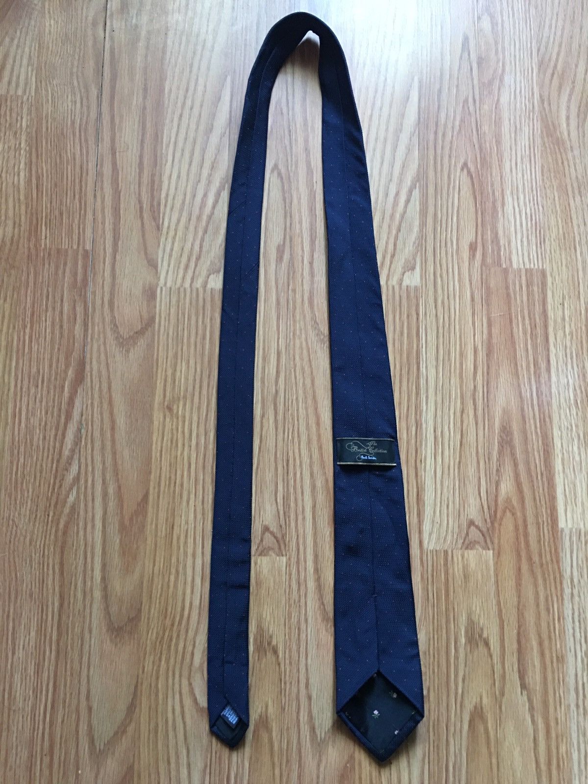 Paul Smith Paul Smith British Collection Blue Silk Mens Tie Size ONE SIZE - 9 Thumbnail
