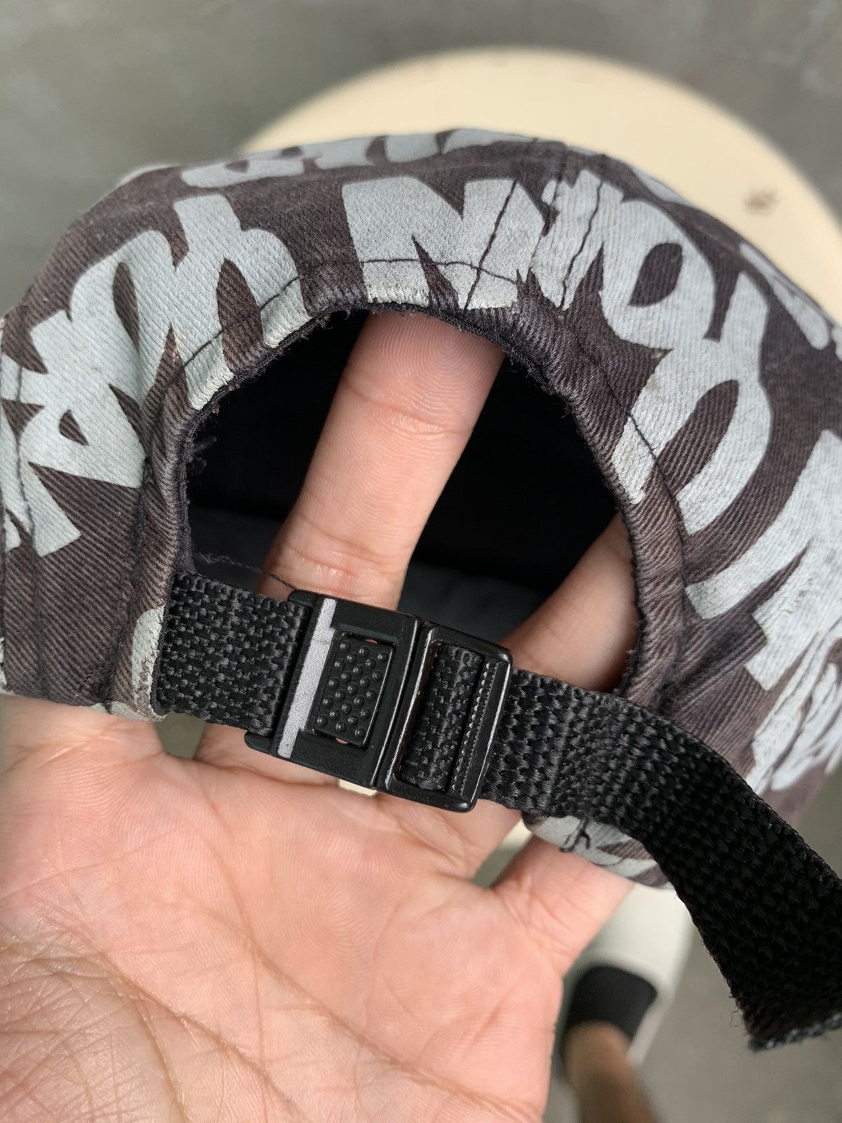 Supreme 2001 Fat Tip Grafiti Panel Cap Size ONE SIZE - 7 Thumbnail
