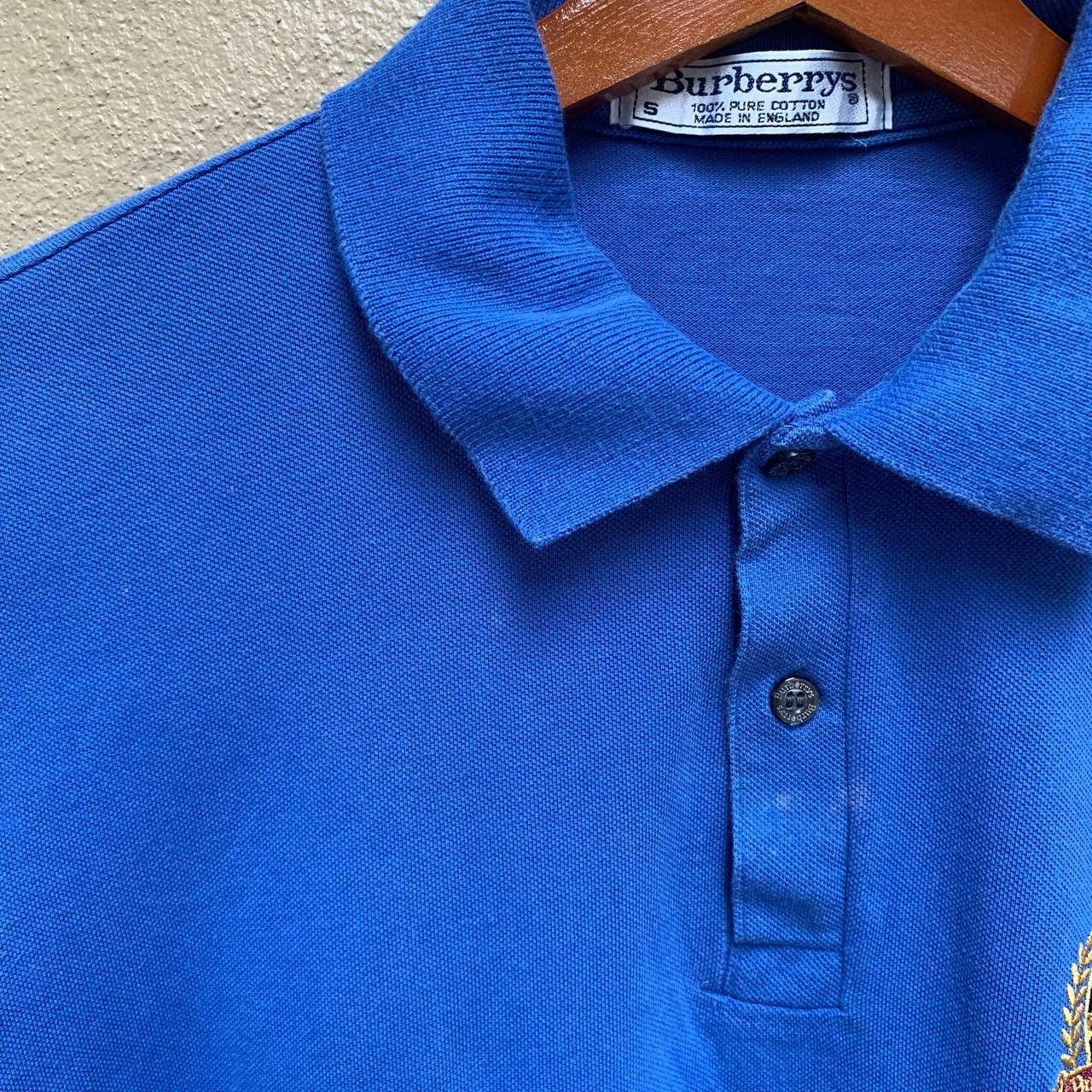 Burberry Vintage BURBERRY Polo T-shirt Size US S / EU 44-46 / 1 - 11 Thumbnail