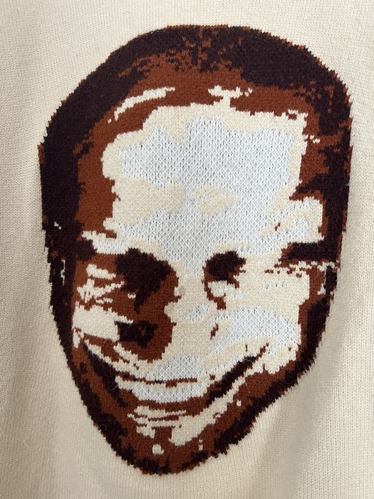 Japanese Brand Gleb kostin solutions Aphex twin “mask” sweater