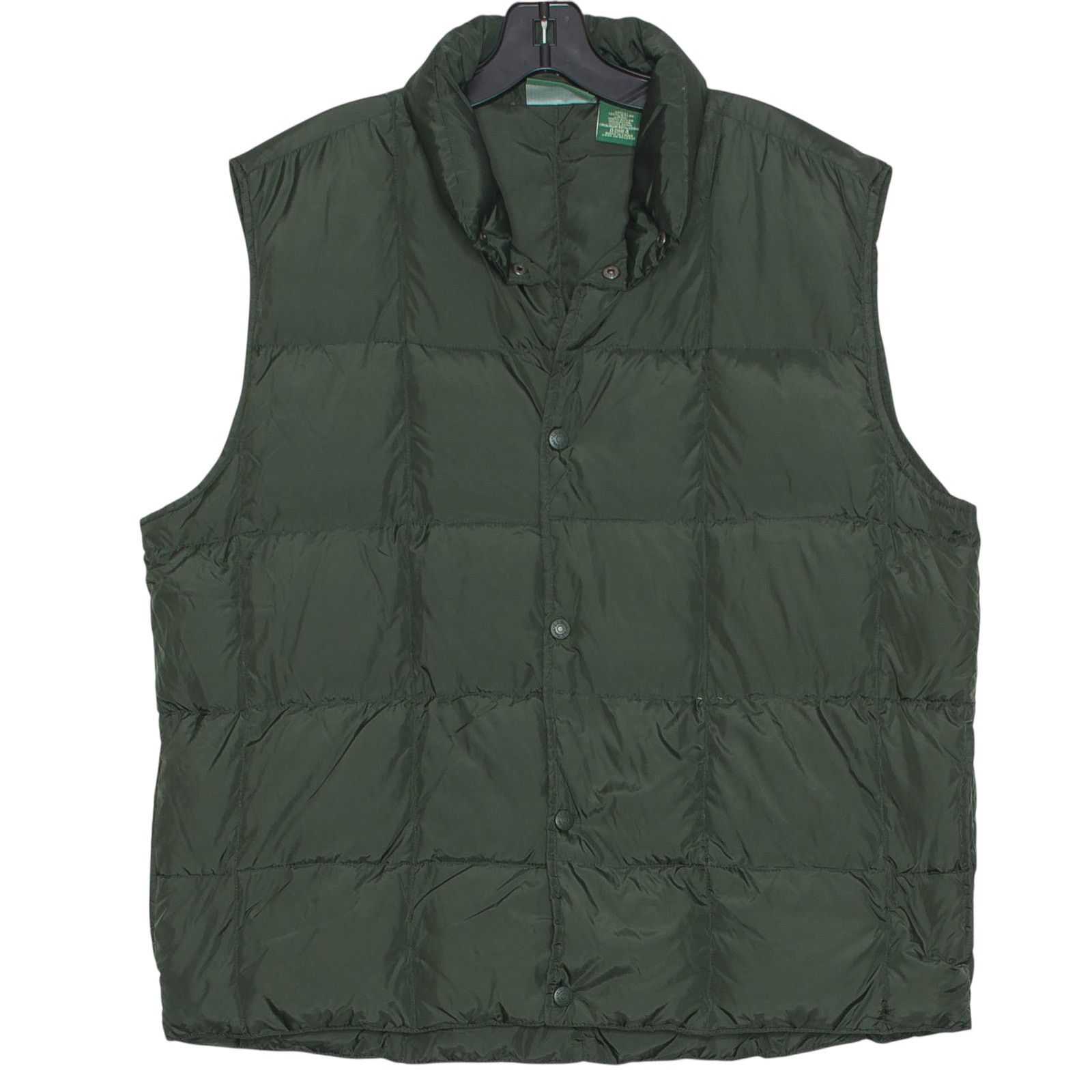 L.L. Bean Vintage LL Bean Vest Puffer Goose Down Quilted Snap Large Size US L / EU 52-54 / 3 - 1 Thumbnail