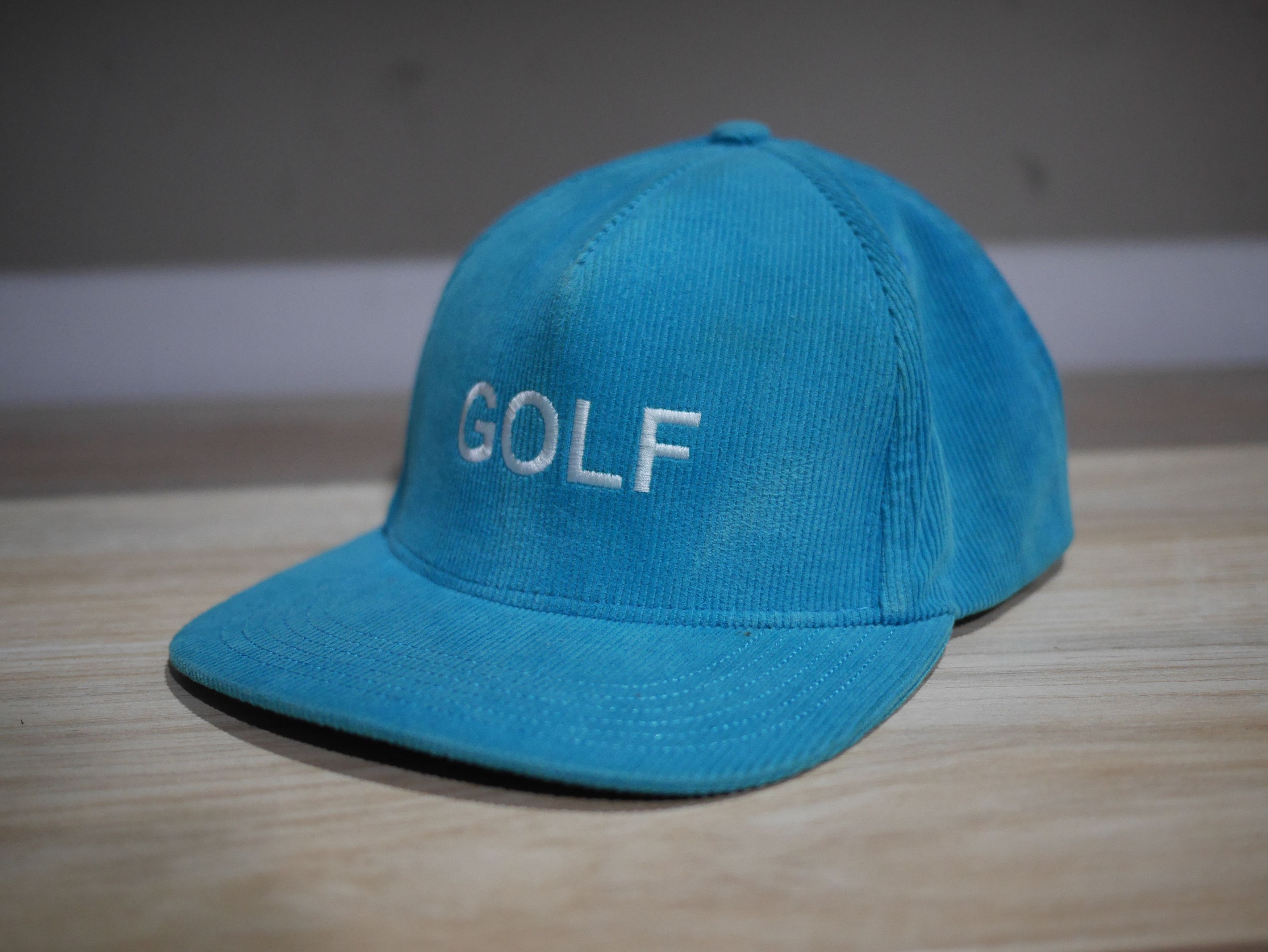 Golf Wang Blue Corduroy Snapback hat