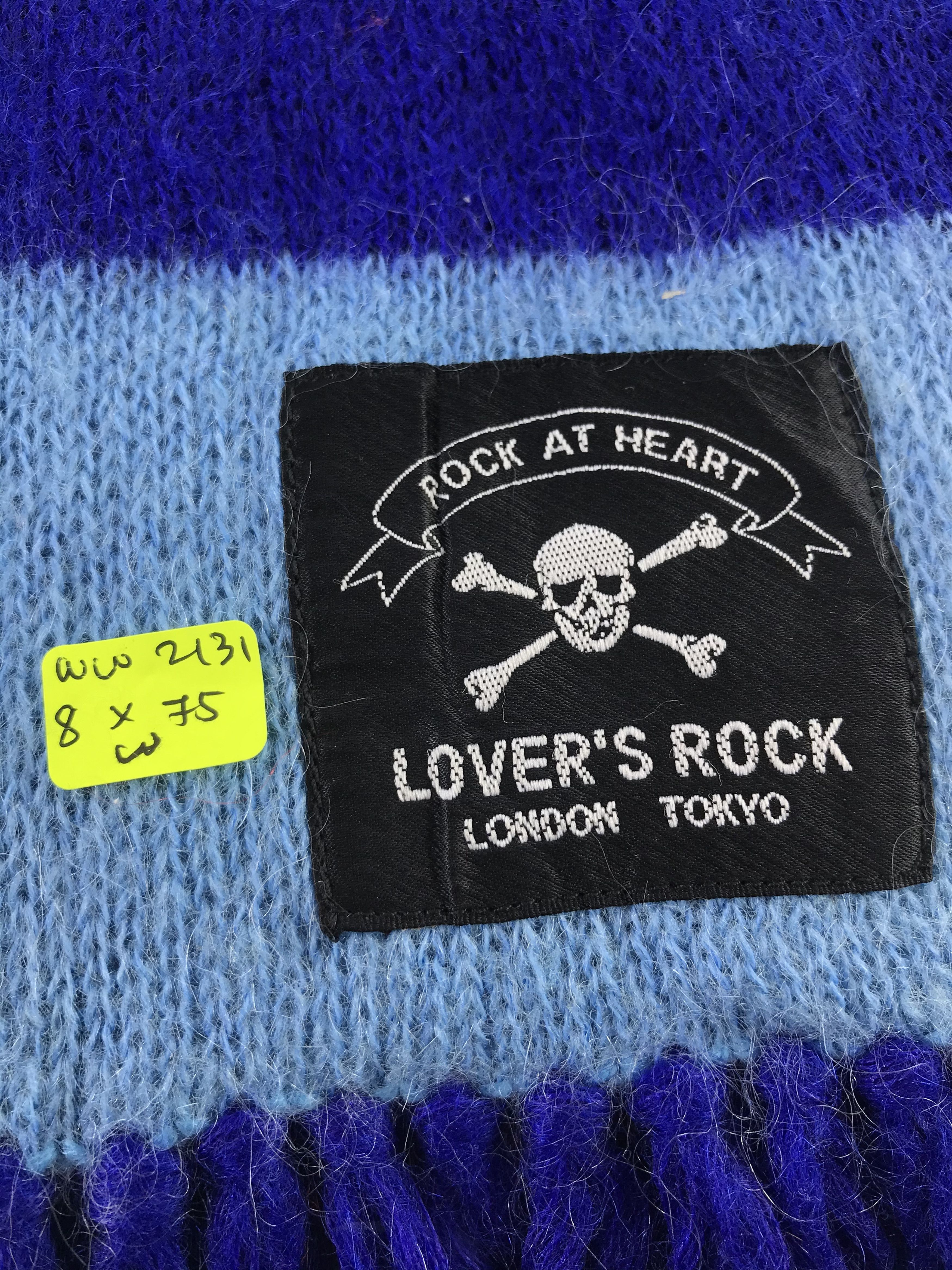 Vintage Lovers Rock Scarf / Muffler / Neckwear - WW2131 Size ONE SIZE - 4 Thumbnail