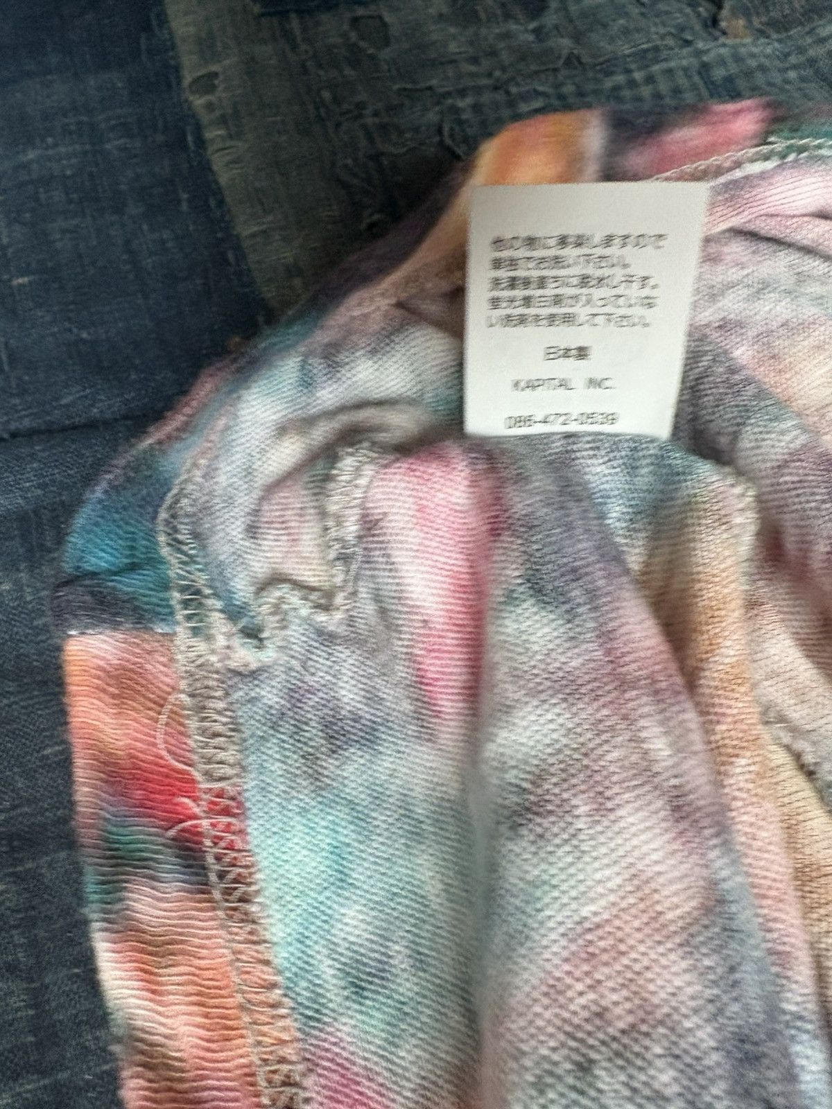 Kapital × Kapital Kountry KAPITAL festival printed Long Sleeve T-Shirt Size US XL / EU 56 / 4 - 13 Thumbnail