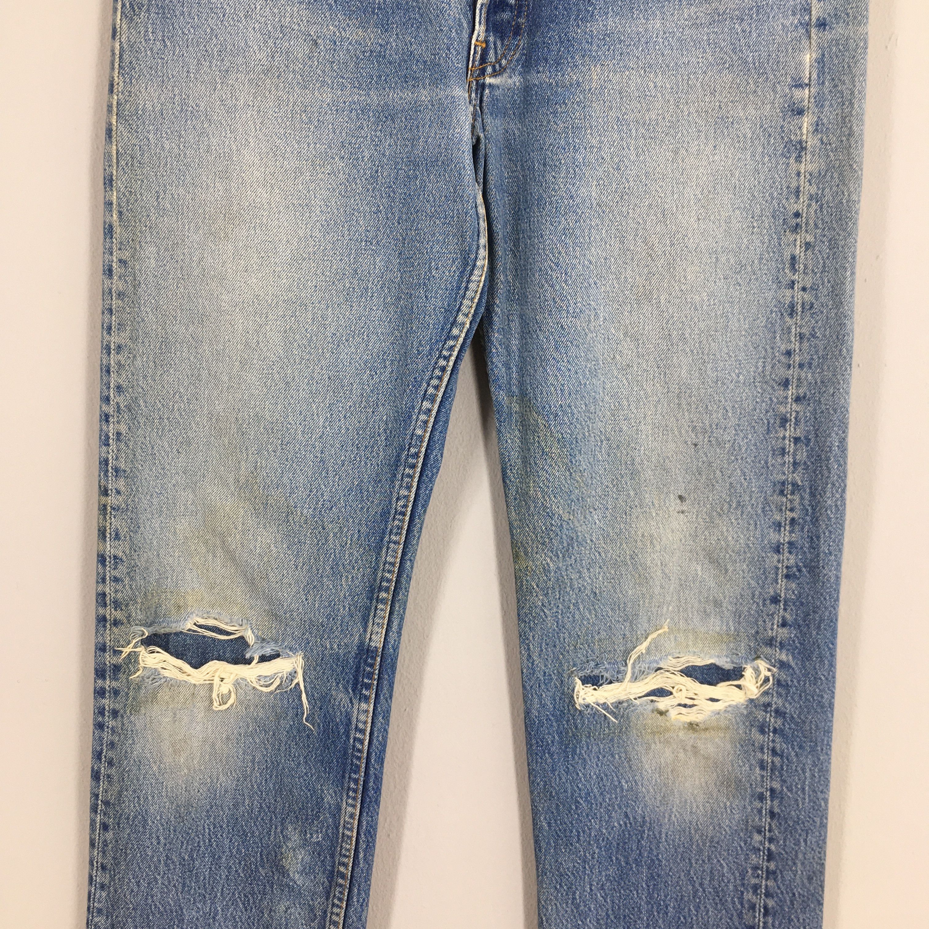 Levi's Size 29x31 Vintage 90's Levi's 501 High Rise Jeans S1748 Size 29" - 3 Thumbnail