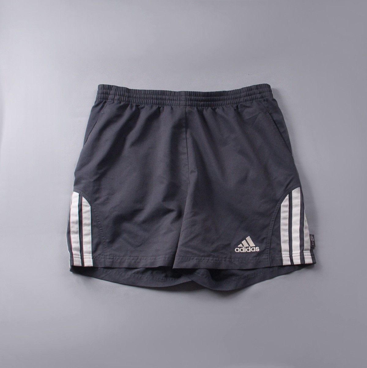 Adidas Vintage 90s Originals Shorts Grey Nylon Rare L