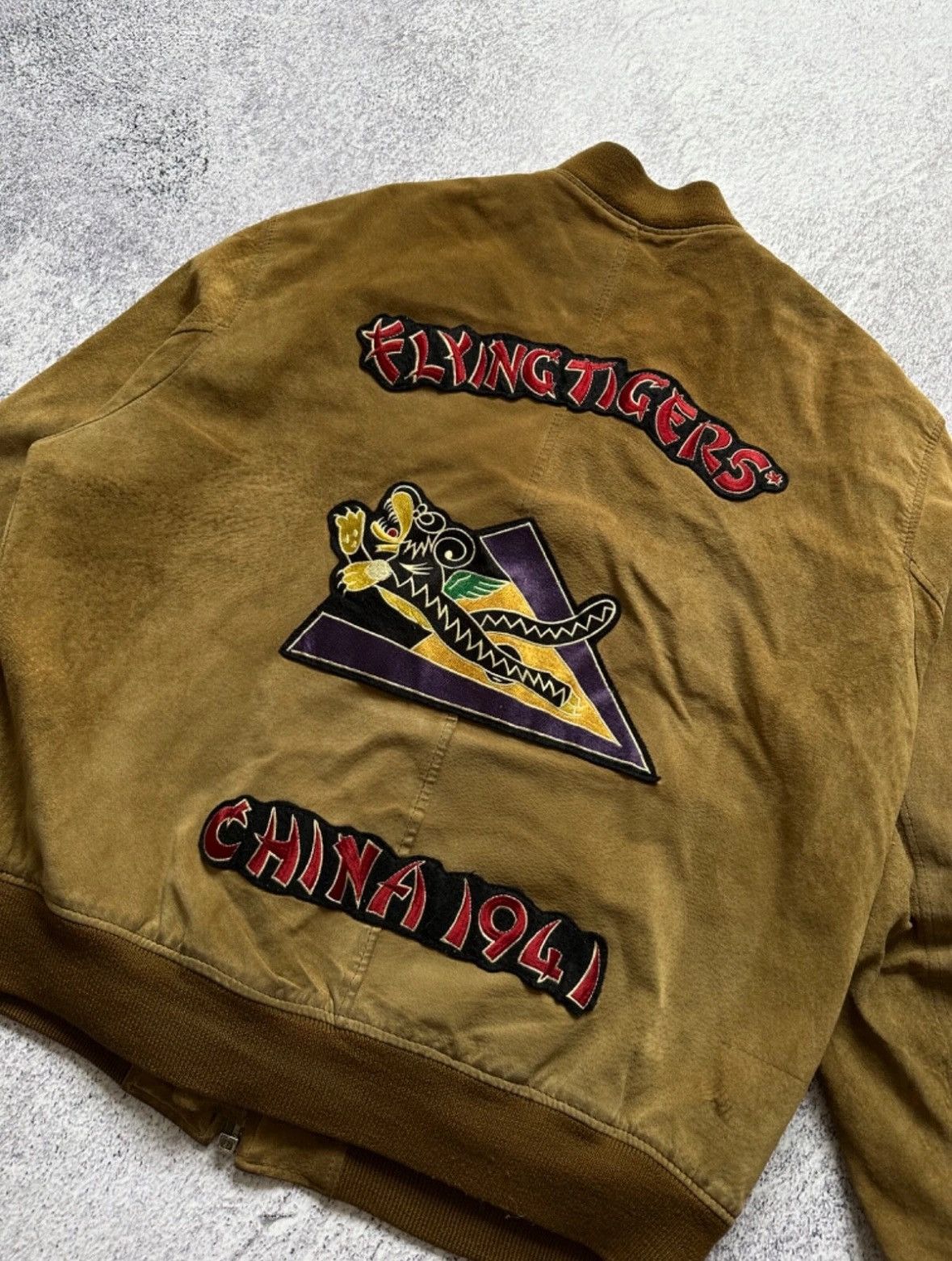 Avirex Vintage Avirex 1980’s Suede Jacket USA WW2 style Size US XL / EU 56 / 4 - 12 Thumbnail