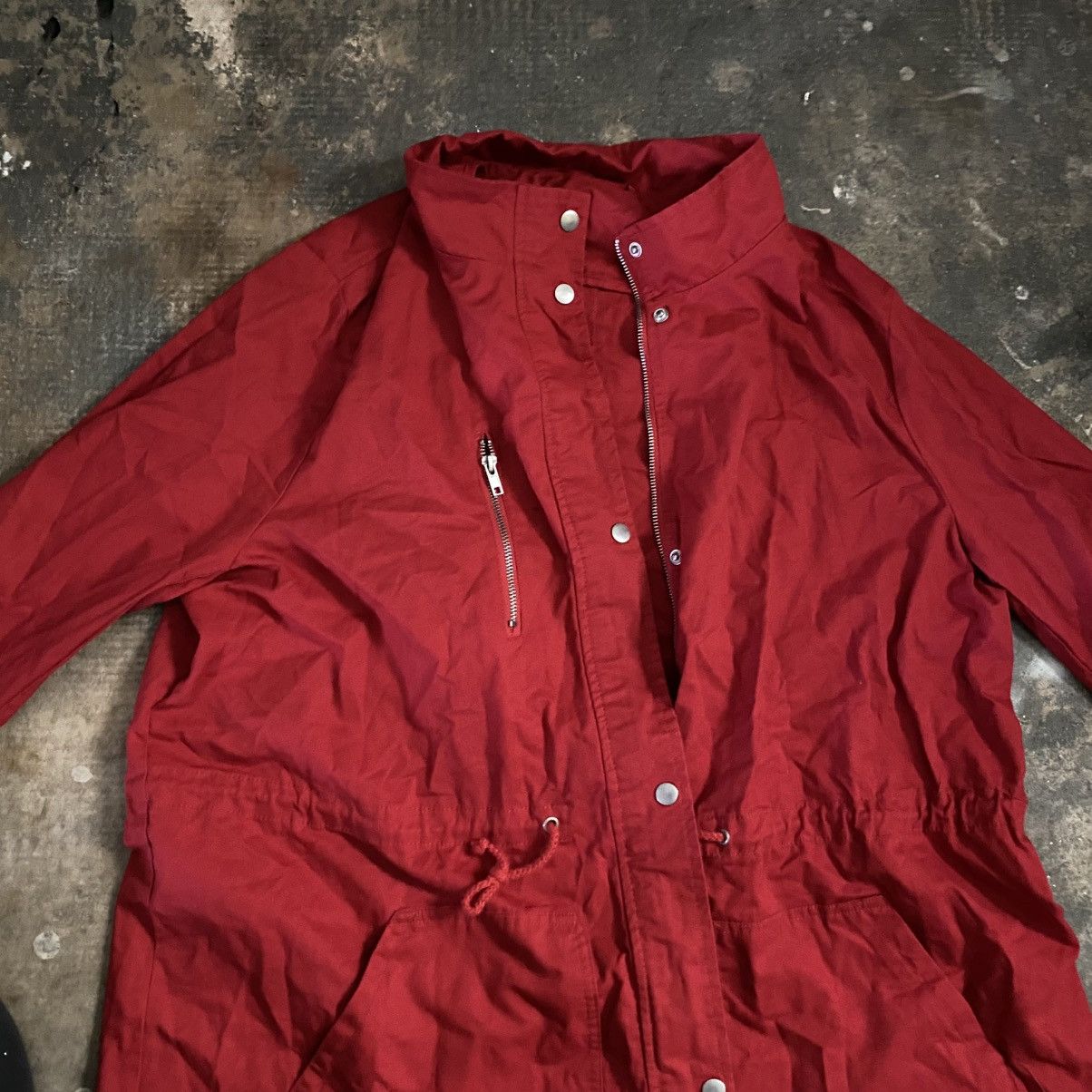 Other Red Lightweight trench coat parka Size L-XL Size US L / EU 52-54 / 3 - 6 Thumbnail