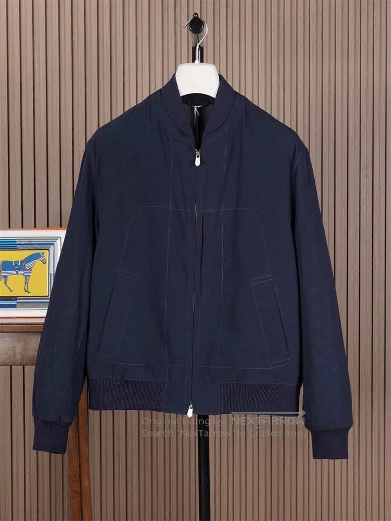 Hermes Hermes Lightweight Baseball Jacket Size US M / EU 48-50 / 2 - 1 Thumbnail