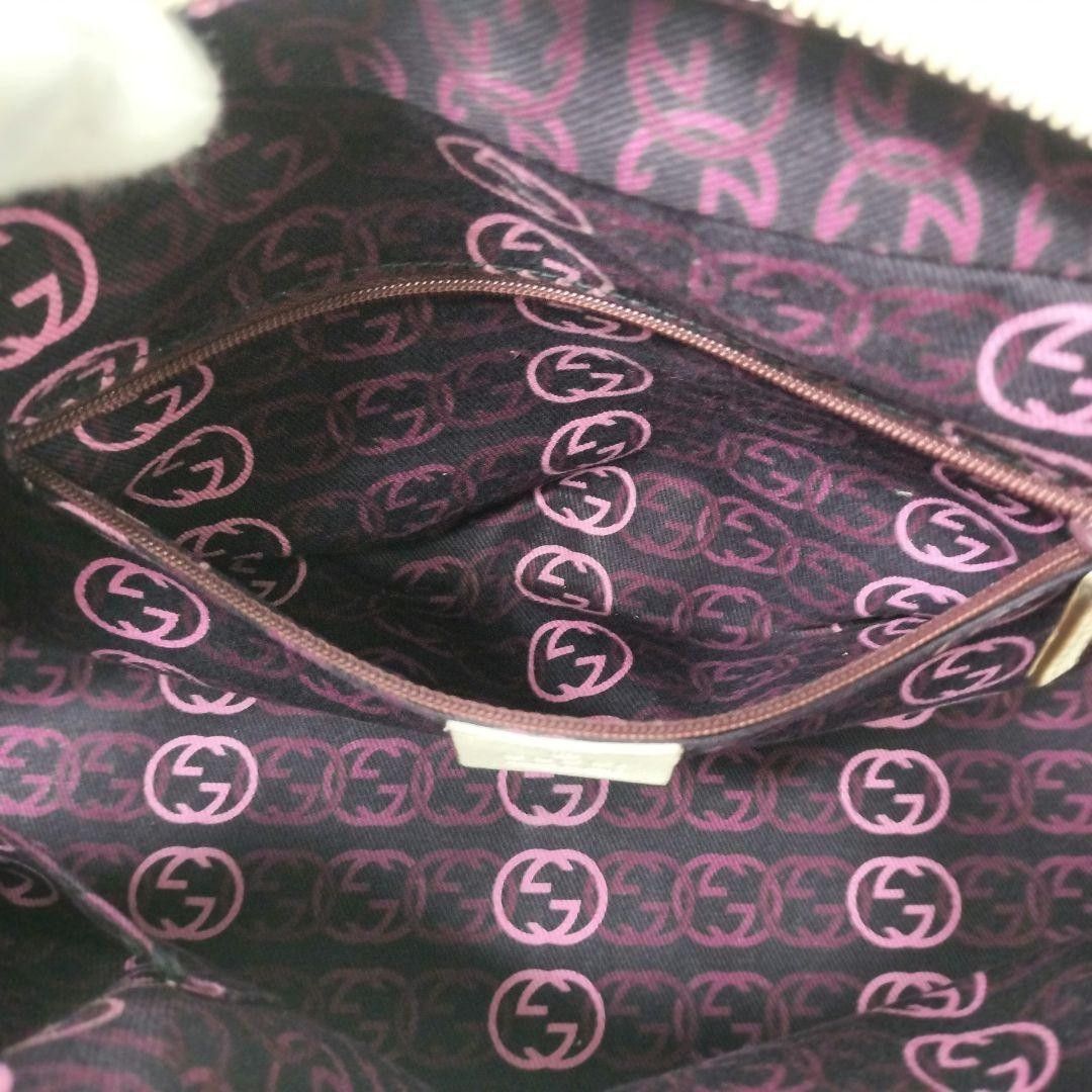 Gucci Gucci - Prince Handbag Shoulder Bag Boston White Leather Size ONE SIZE - 9 Thumbnail