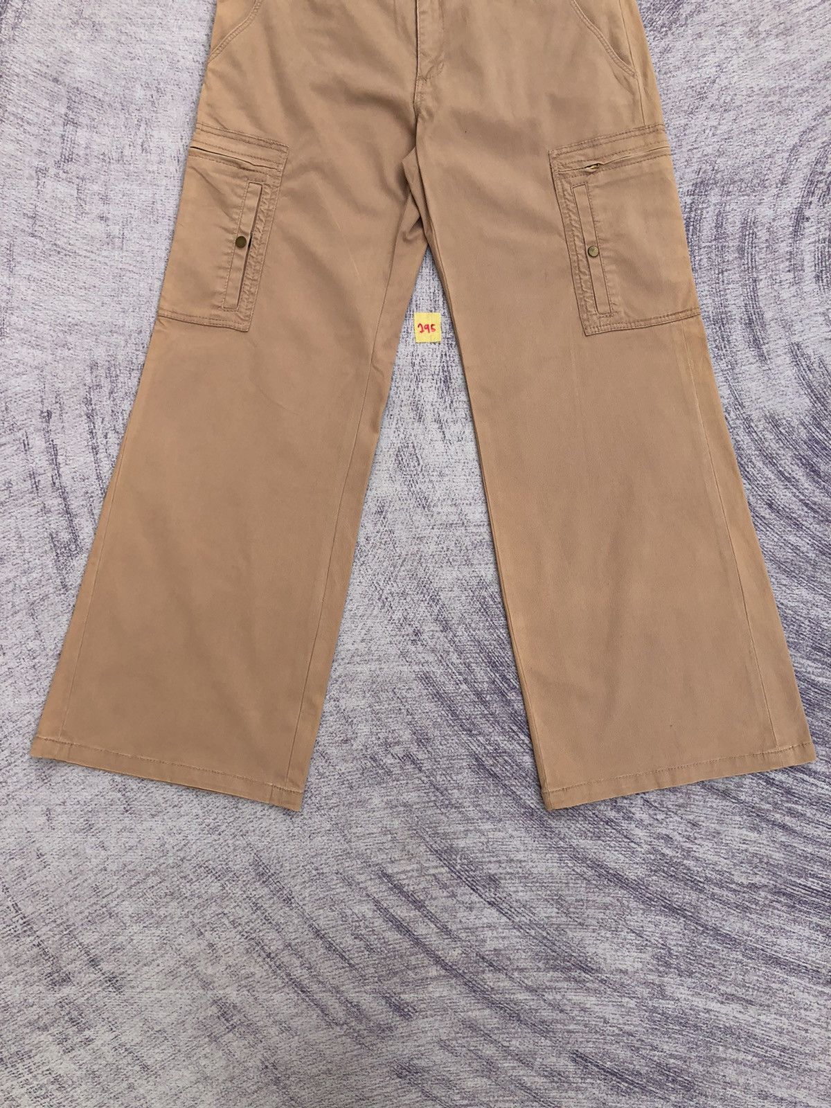 FOR OTHERS × Vintage Y2K Cargo Trousers Baggy Khakis Multi Pocket Tactical Pants Size US 32 / EU 48 - 3 Thumbnail