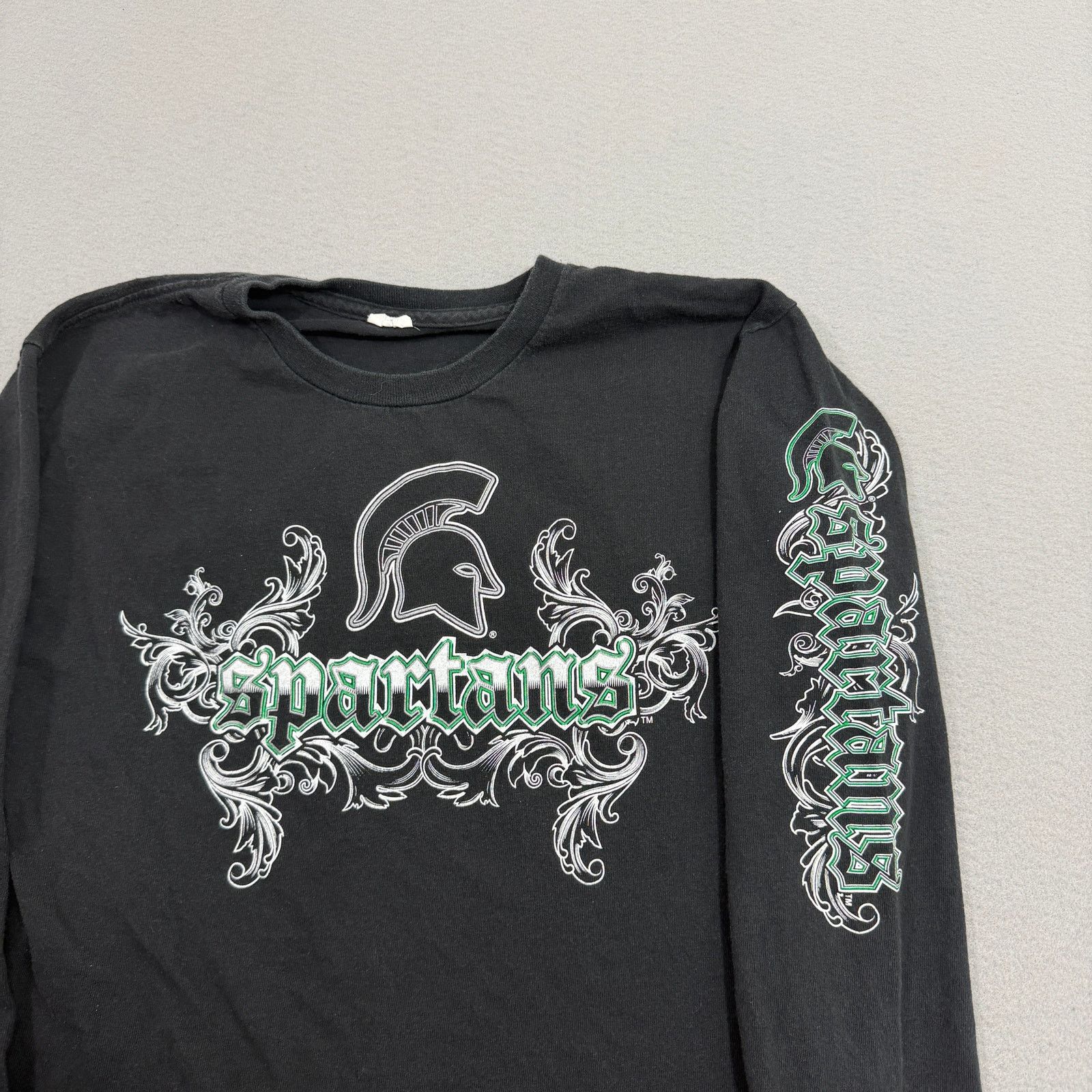 Vintage Vintage Michigan State Spartans Shirt Men's Medium Cyber Size US M / EU 48-50 / 2 - 2 Thumbnail