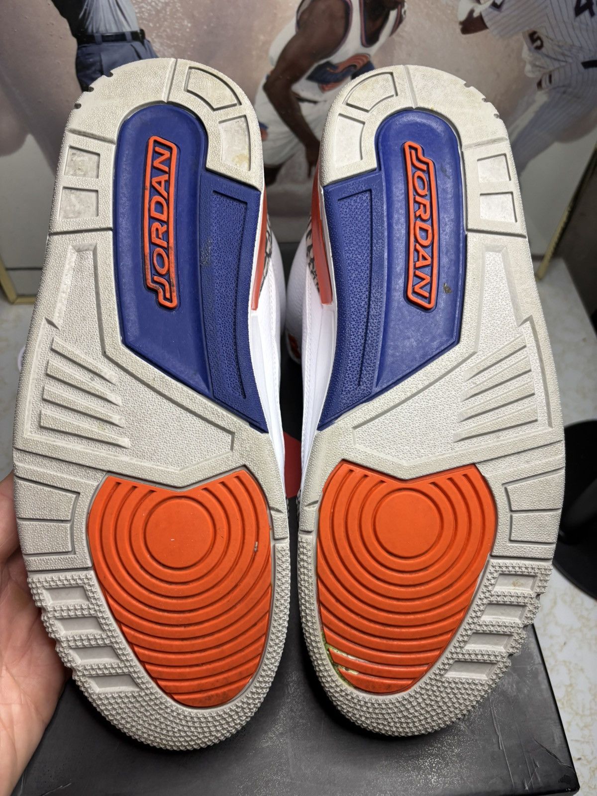 Jordan Brand Air Jordan 3 Retro Knicks Size US 11 / EU 44 - 5 Thumbnail