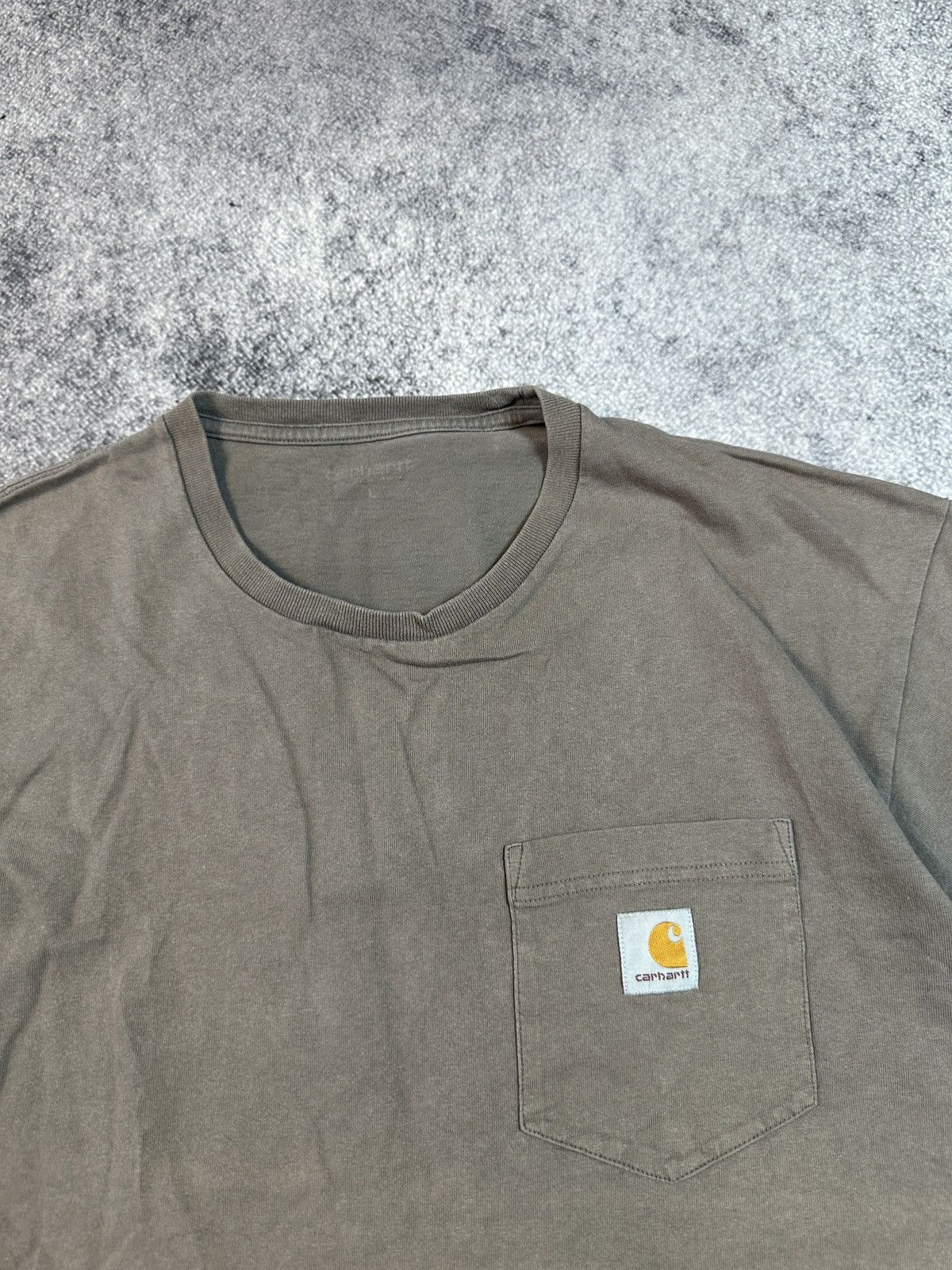 Carhartt × Vintage Vintage Carhartt t-shirt logo Streetwear rare casual style Size US XL / EU 56 / 4 - 2 Thumbnail