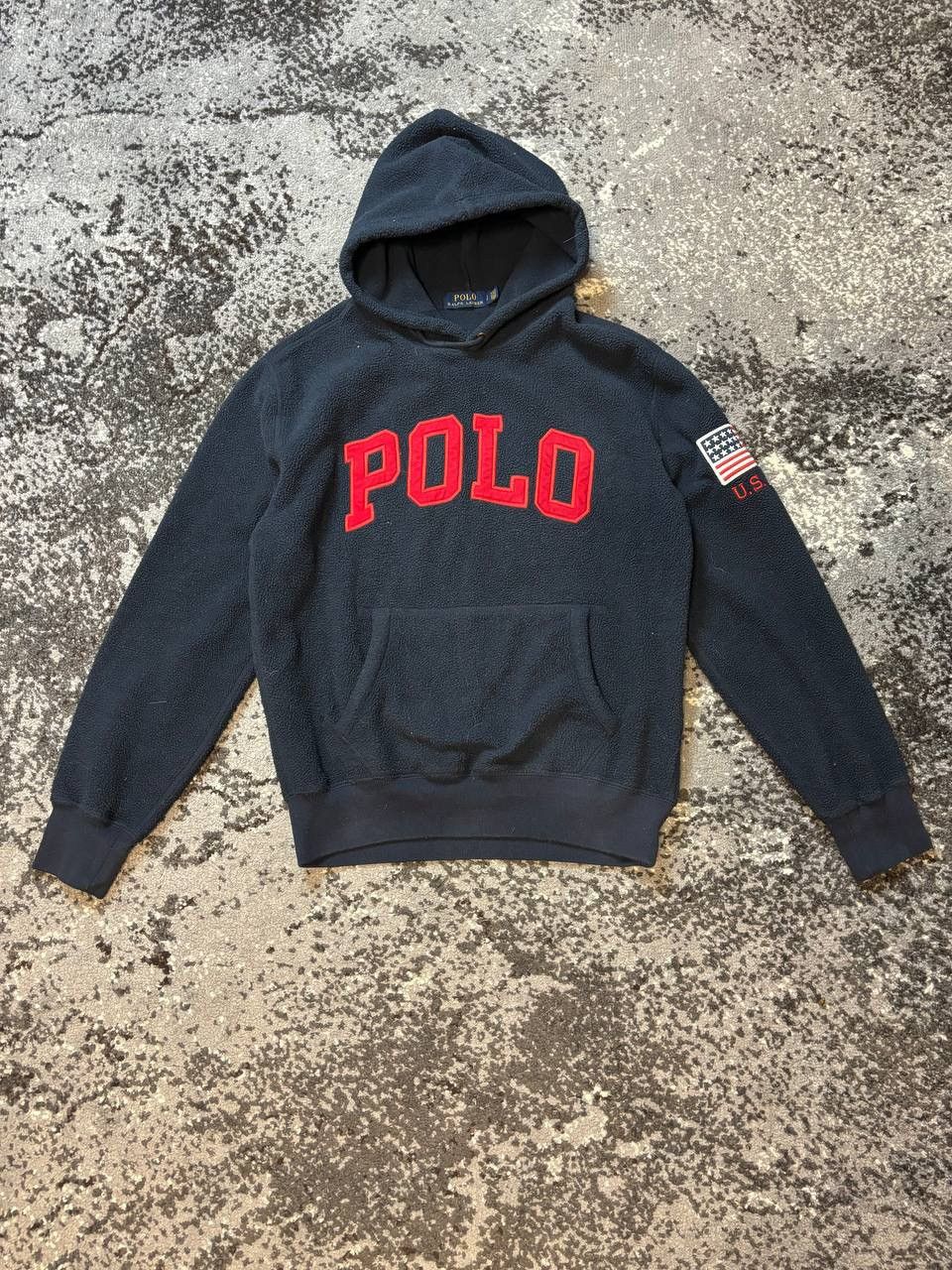 Designer × Polo Ralph Lauren Polo Ralph Lauren Flecce Teddy Big Embroidered Logo Size US S / EU 44-46 / 1 - 1 Thumbnail