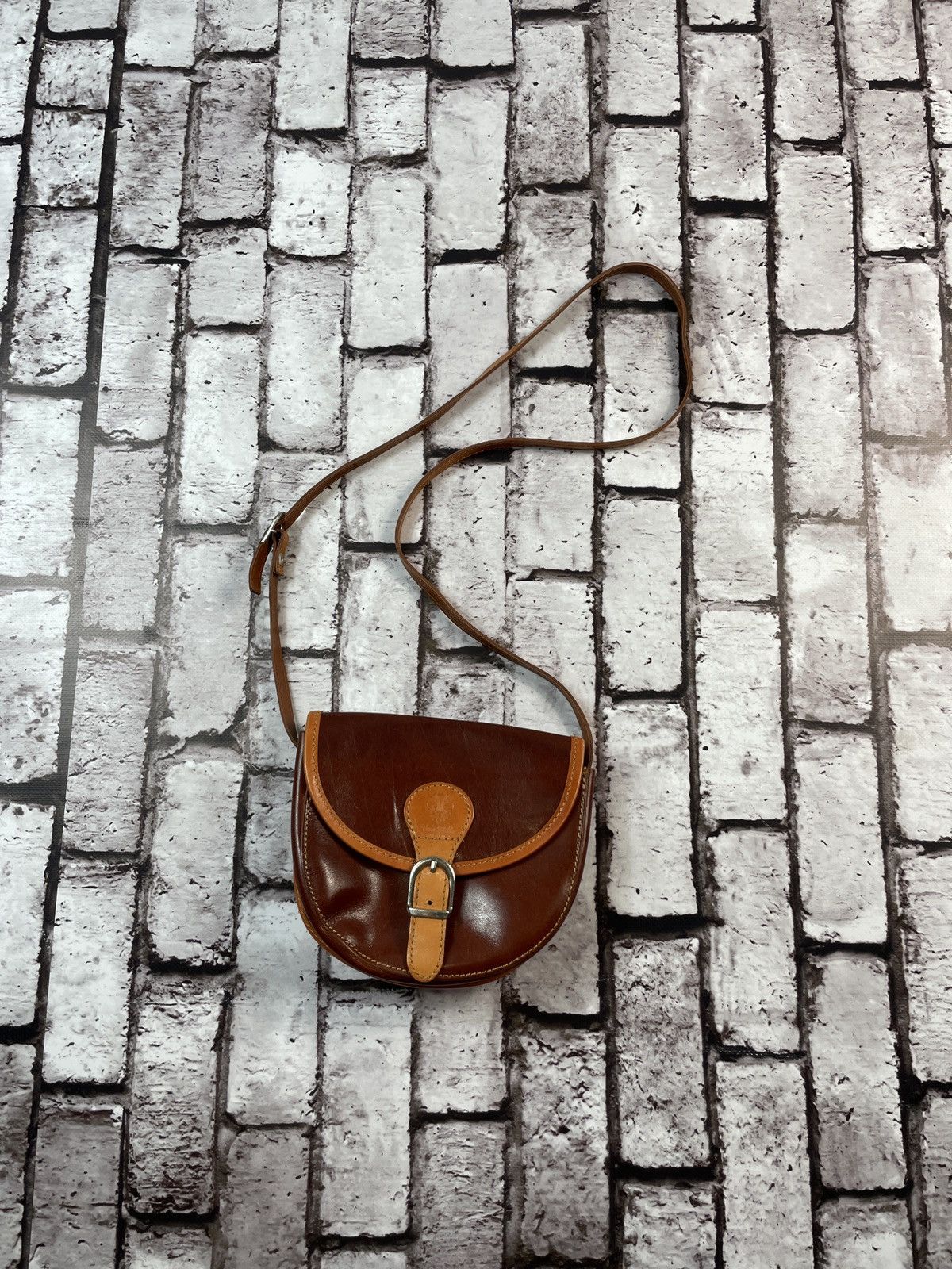 Leather × Vera Pelle × Vintage Vera Pelle Leather Bag Made in 