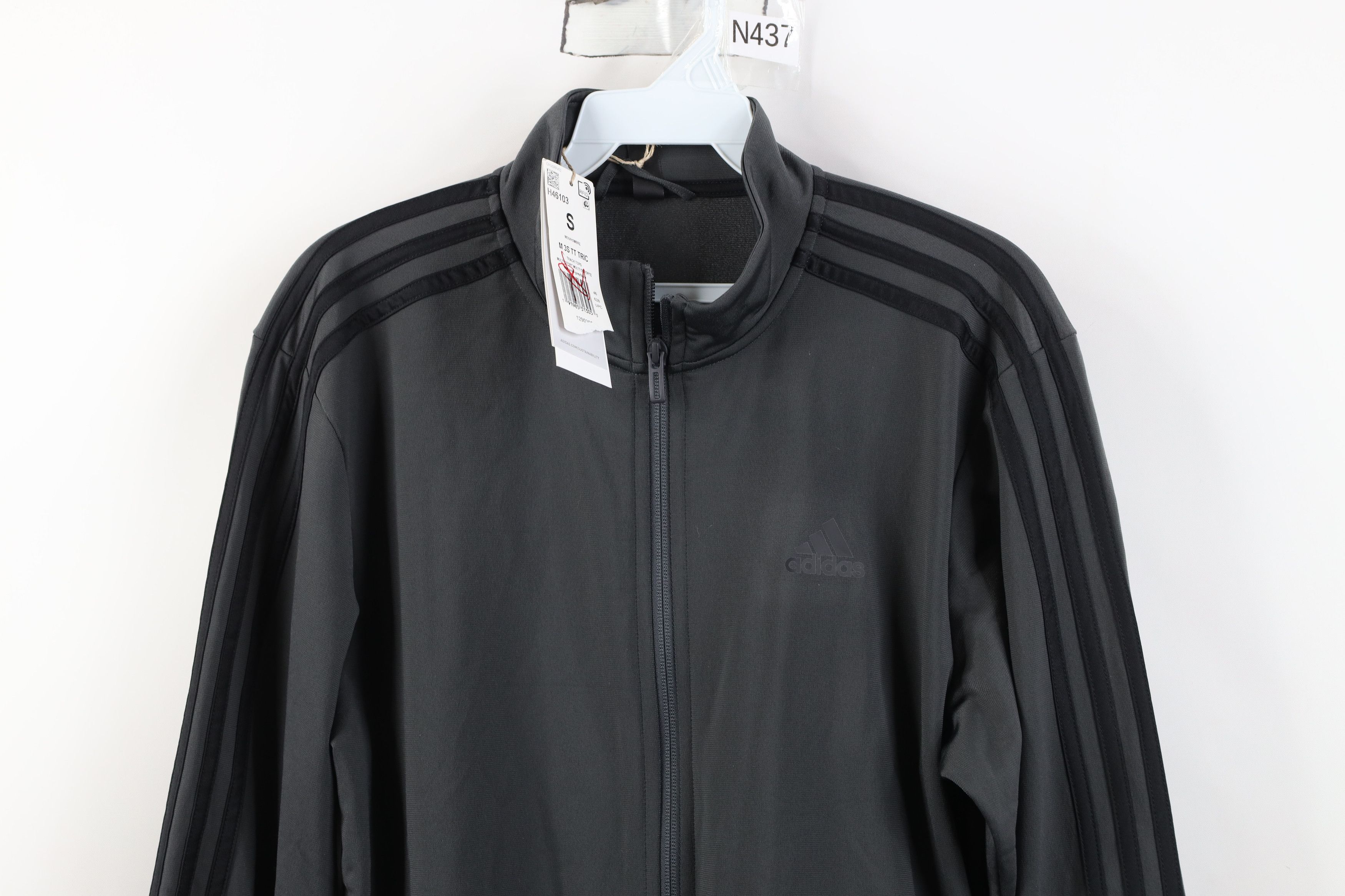 Adidas Deadstock Y2K Adidas Striped Soccer Warm Up Track Jacket Size US S / EU 44-46 / 1 - 2 Thumbnail
