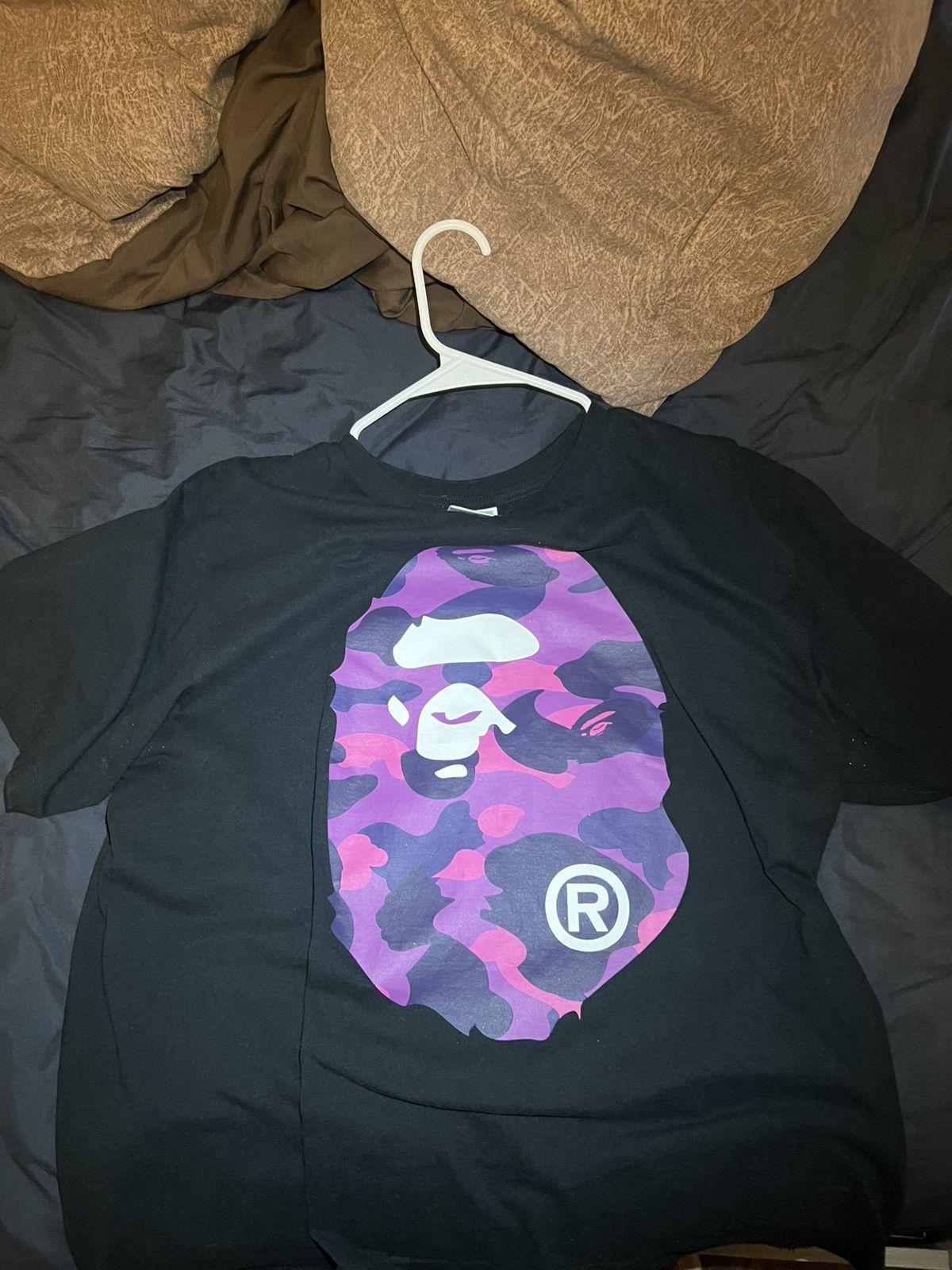 Bape Color Camo Big Ape Head Tee Size US L / EU 52-54 / 3 - 1 Thumbnail