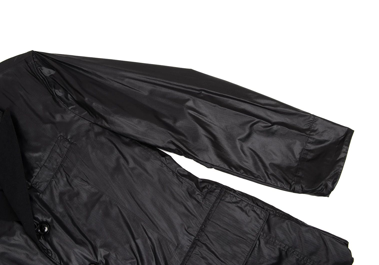 Yohji Yamamoto Yohji Yamamoto Ripstop Nylon Lapel Jacket Size US M / EU 48-50 / 2 - 7 Thumbnail