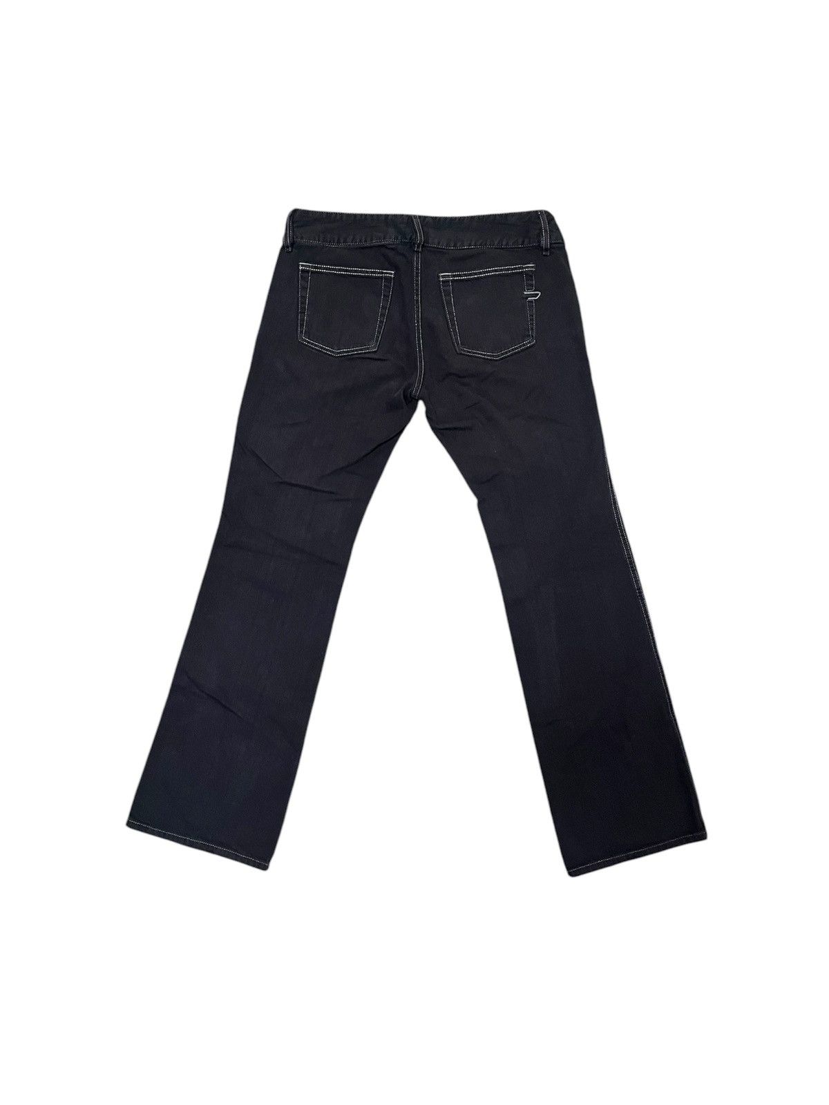 Diesel × Vintage Vintage Dyed Black Diesel Flares Size US 30 / EU 46 - 2 Thumbnail