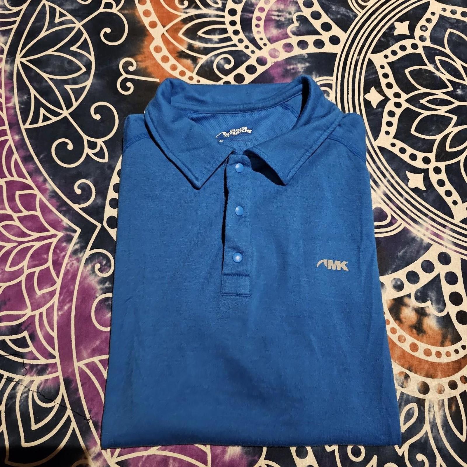 Designer Men's Mountain Khakis Blue Polo-shirt Size US M / EU 48-50 / 2 - 8 Thumbnail