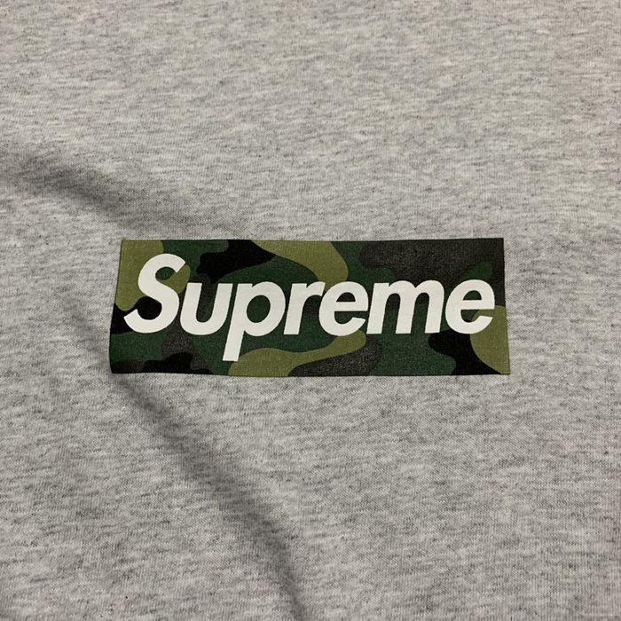 Supreme Supreme Camo Box Logo Tee | Grailed