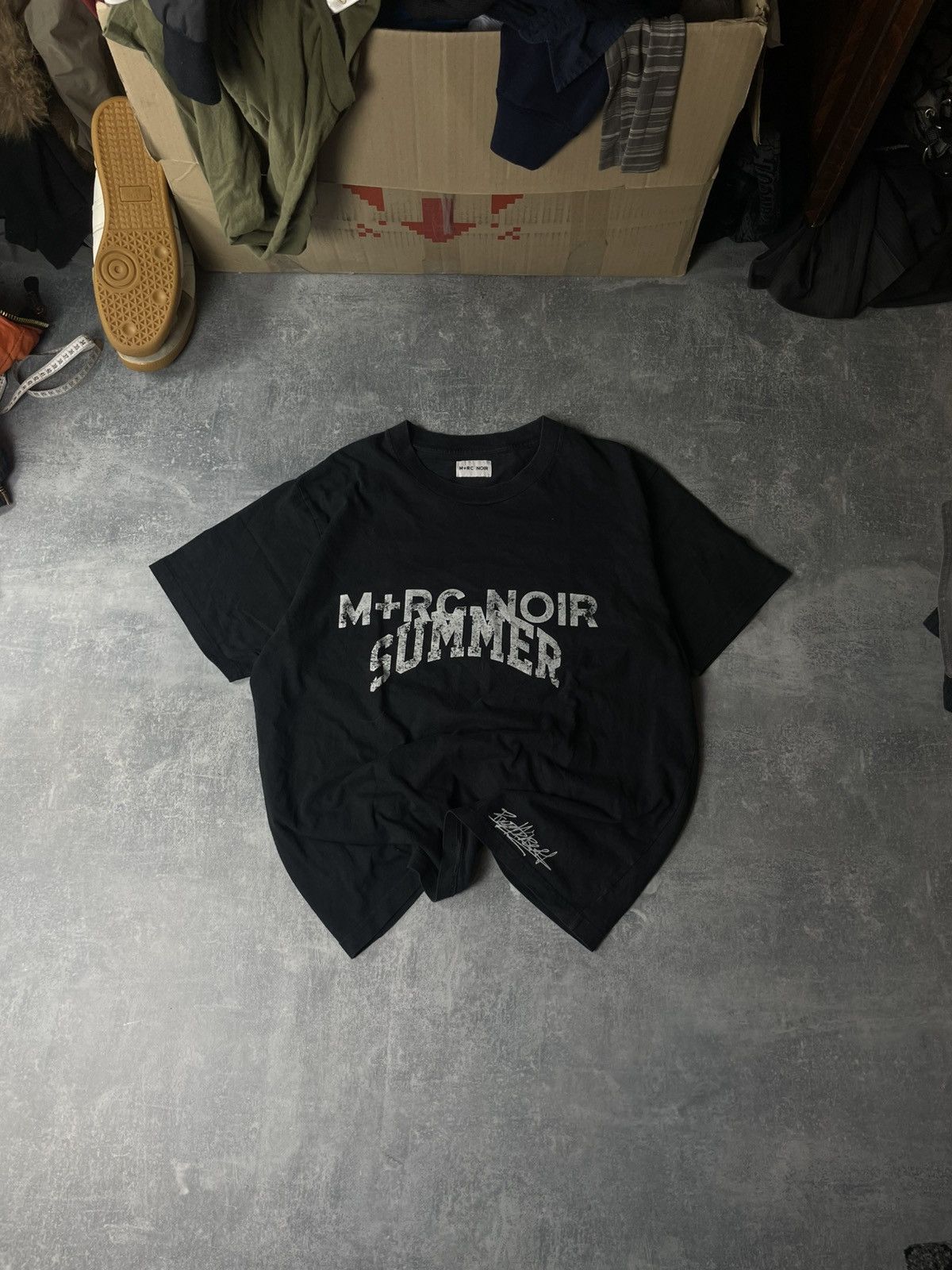 M+Rc Noir Marc Noir M+Rc Noir spring summer cute faded tee t-shirt Size US L / EU 52-54 / 3 - 1 Thumbnail