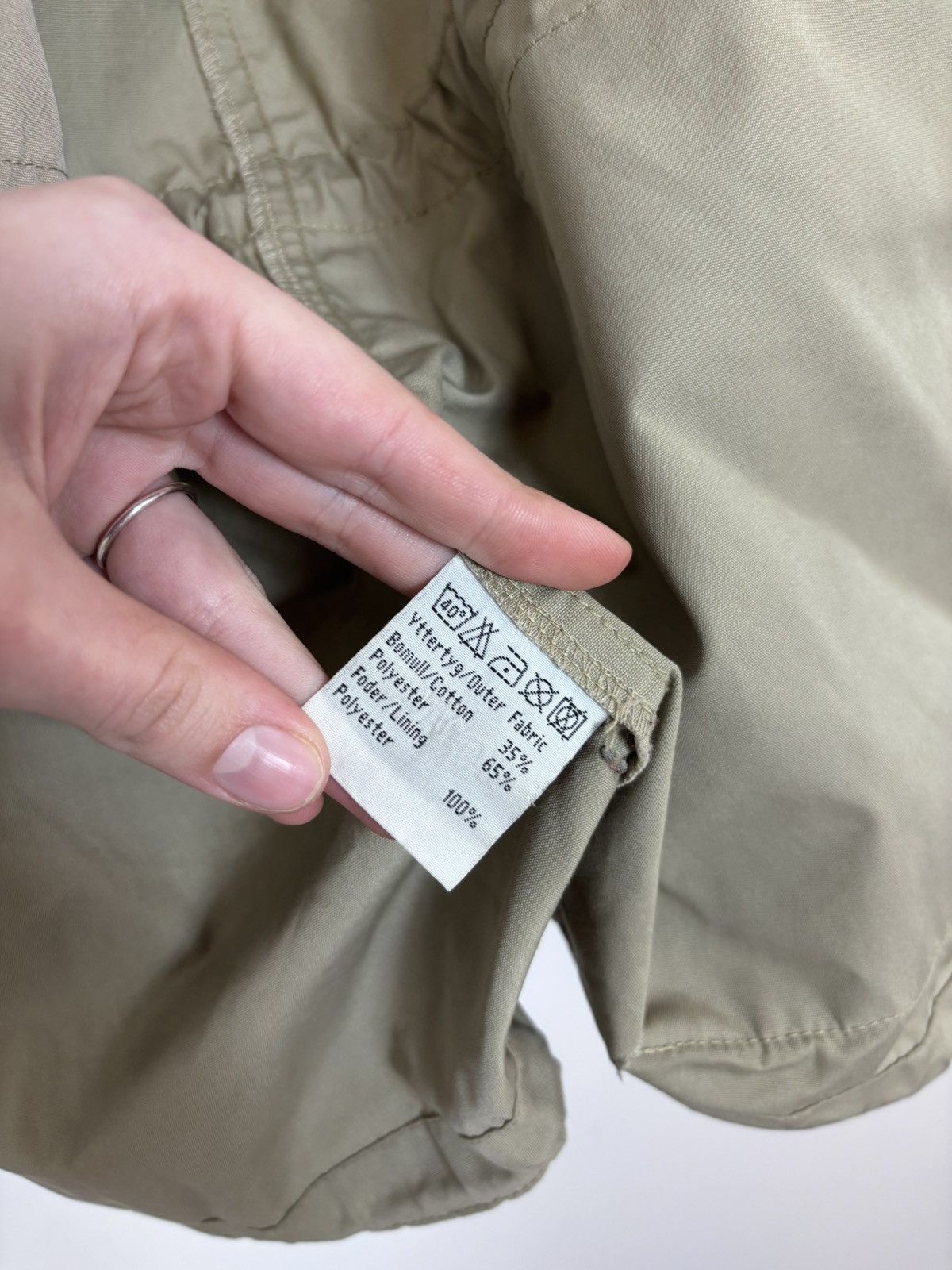 Fjallraven Fjallraven G-1000 Vintage Men’s Beige/Brown Hooded Jacket Size US M / EU 48-50 / 2 - 20 Thumbnail