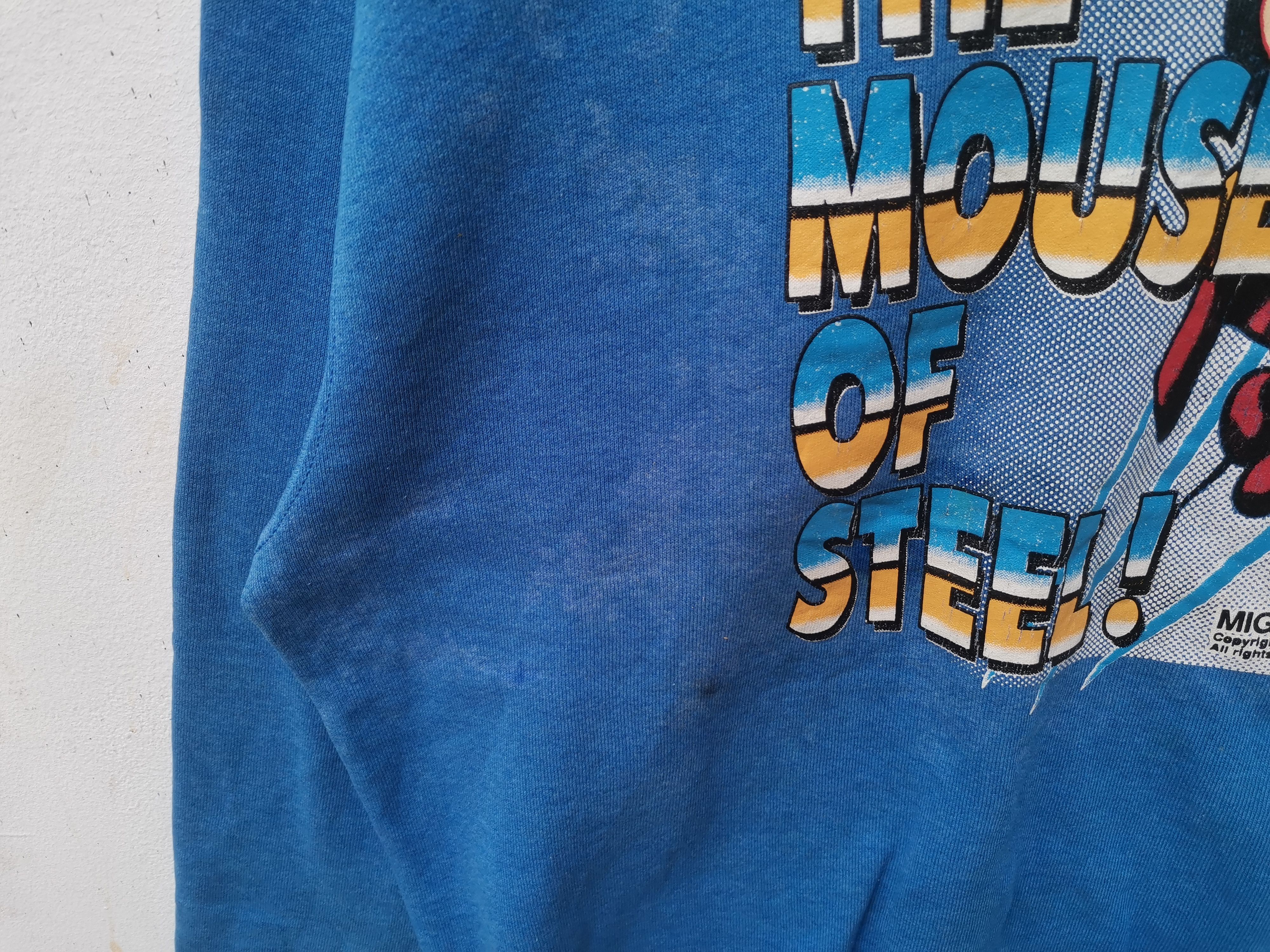 Cartoon Network × Vintage Rare vintage 80s Mighty Mouse sweatshirt Size US L / EU 52-54 / 3 - 8 Thumbnail