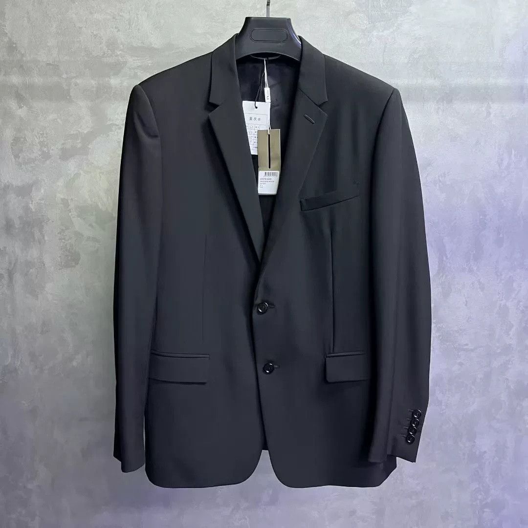 Dior Dior Black Logo Collar Suit Jacket Size US L / EU 52-54 / 3 - 1 Thumbnail