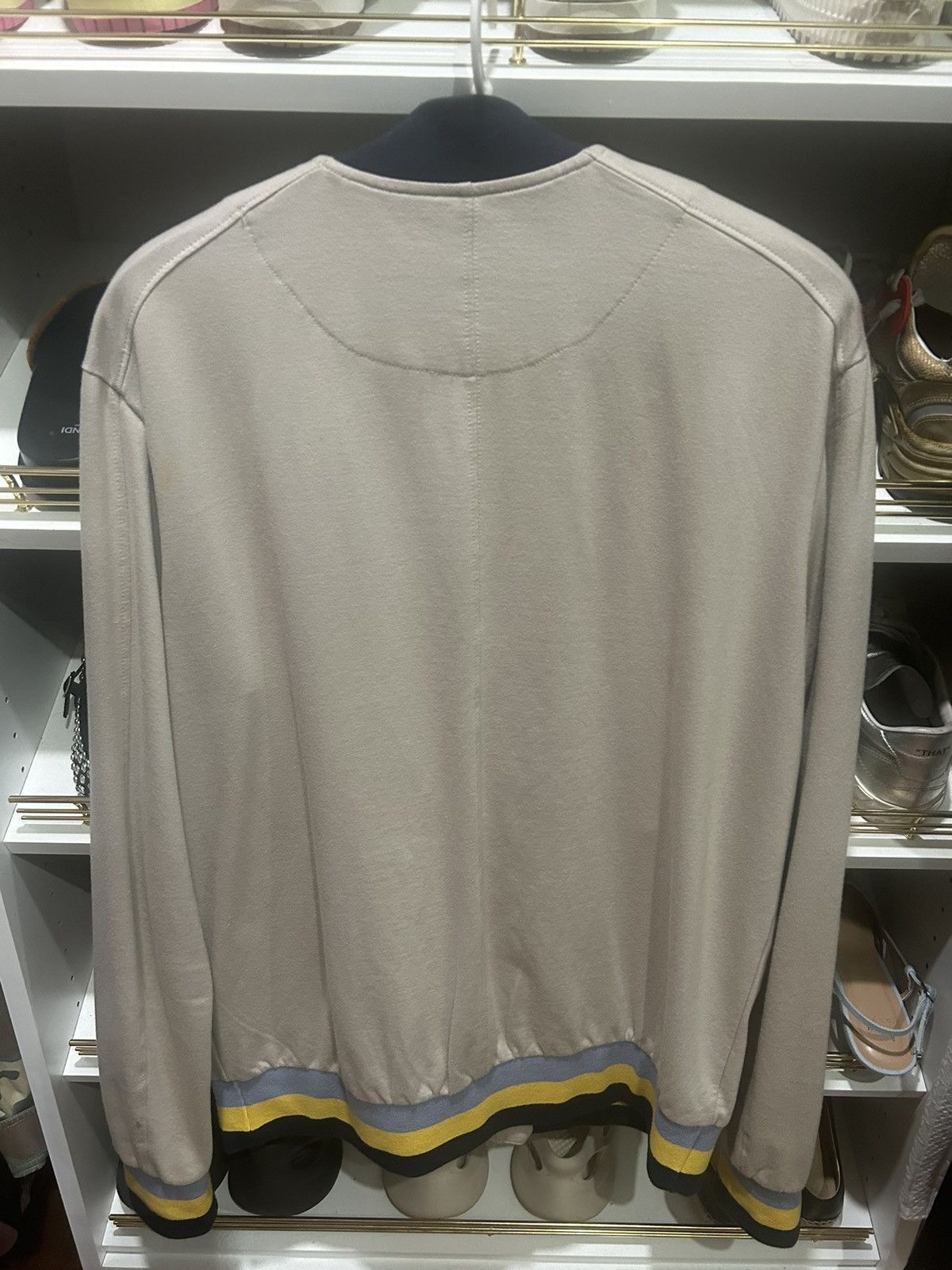 Eleven Paris button up sweatshirt