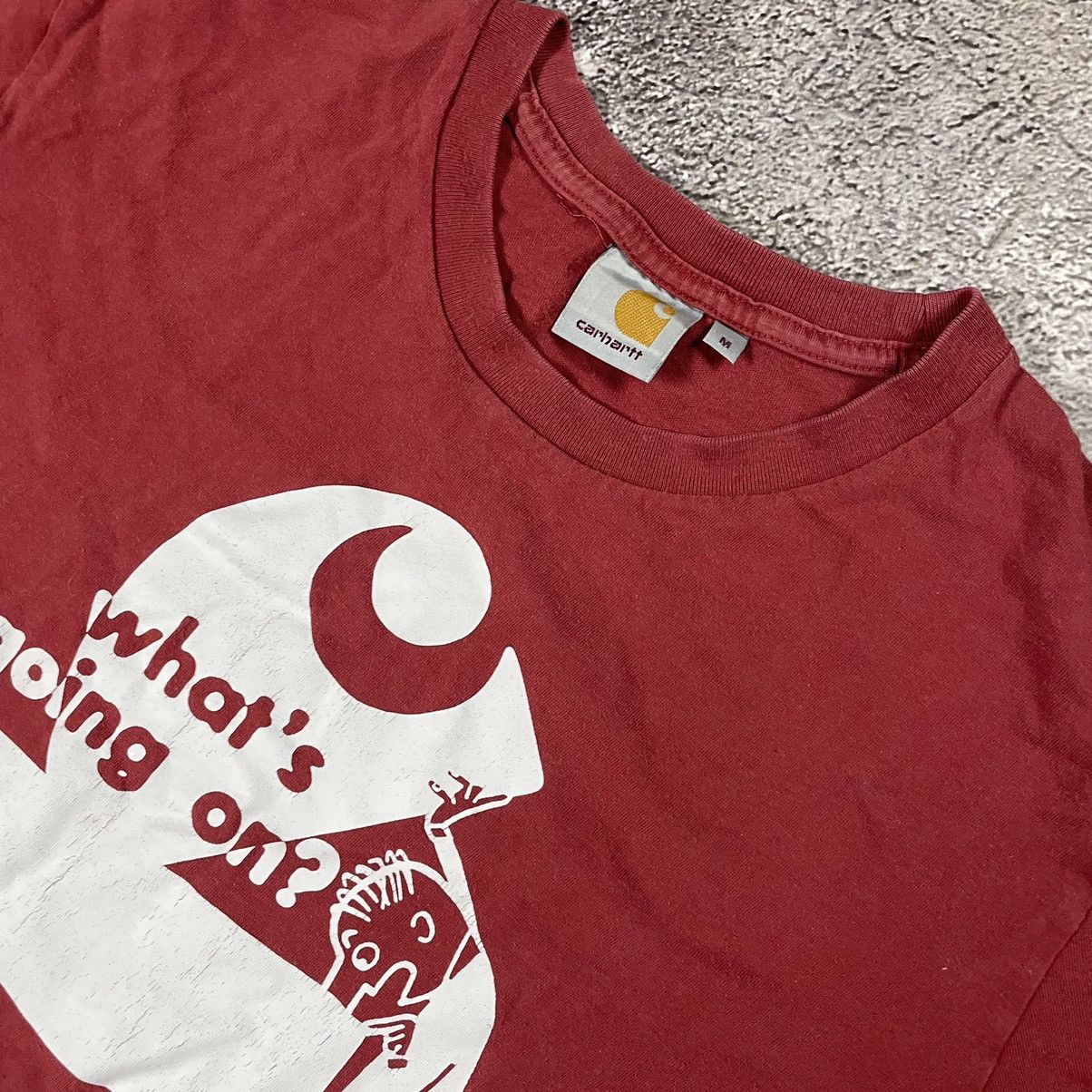 Vintage Vintage Y2K Graphic Tee Streetwear Big Logo Skate Red Boxy M Size US M / EU 48-50 / 2 - 5 Thumbnail
