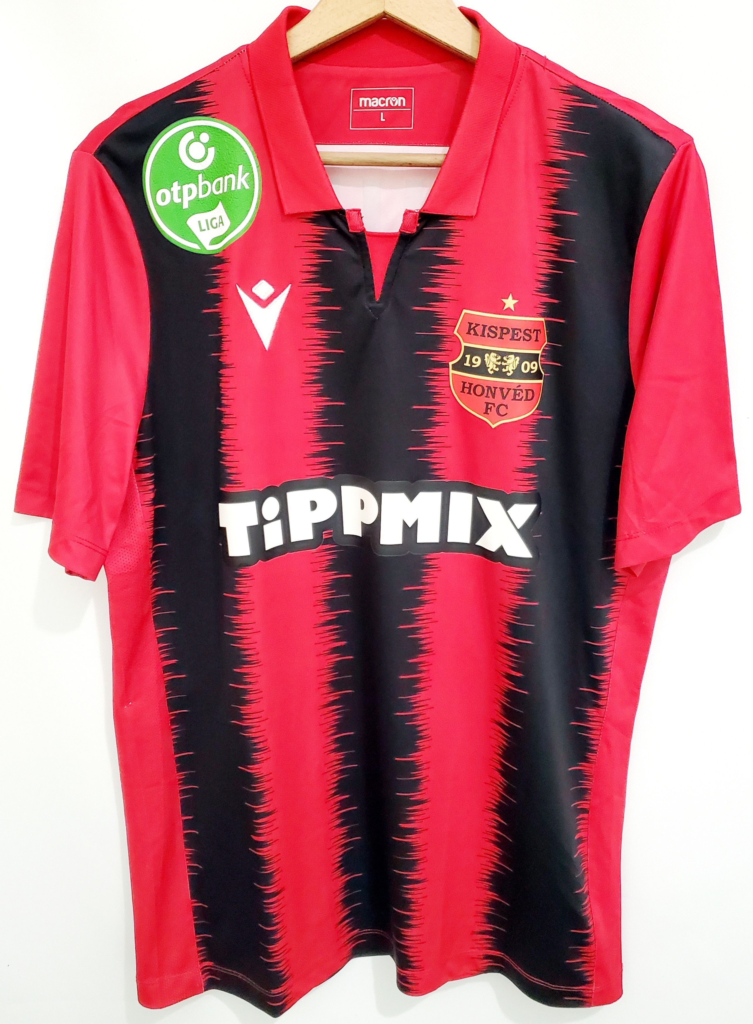Other Budapest Honvéd 2020-21 Home Player issue #30 ALIJI Jersey L Size US L / EU 52-54 / 3 - 2 Thumbnail