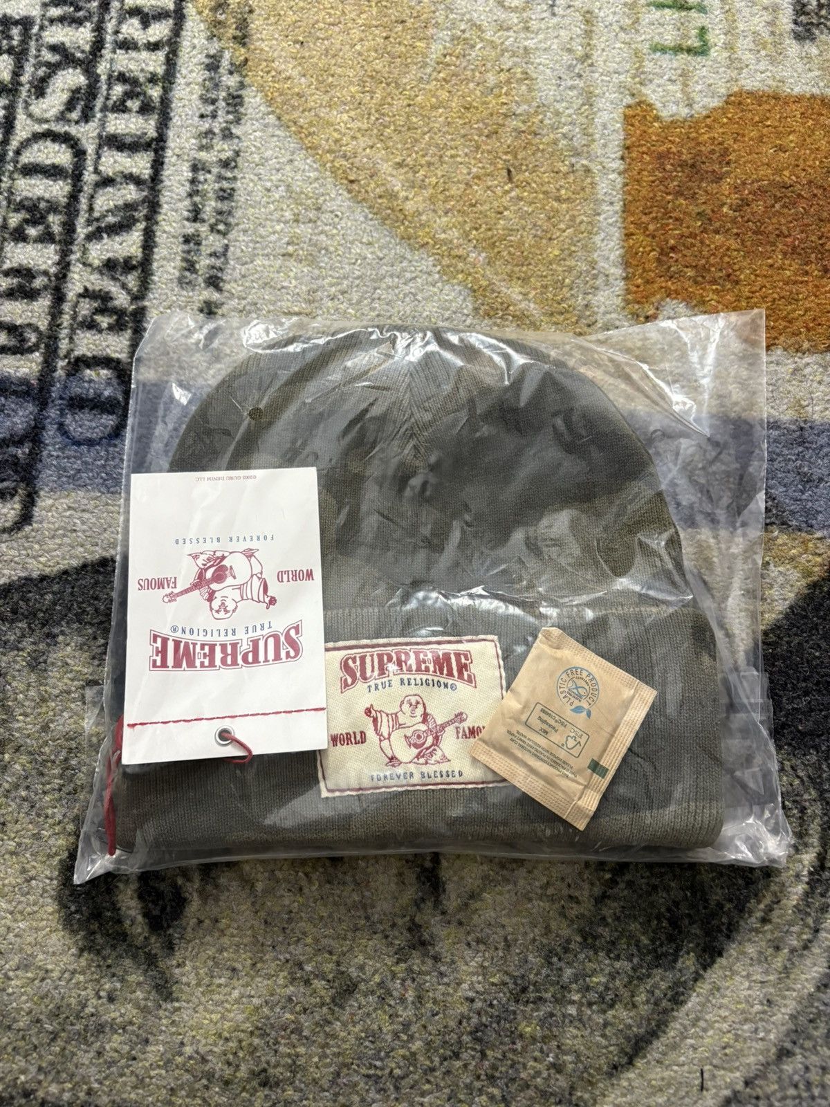 Supreme × True Religion Supreme True Religion Beanie Camo Size ONE SIZE - 1 Thumbnail
