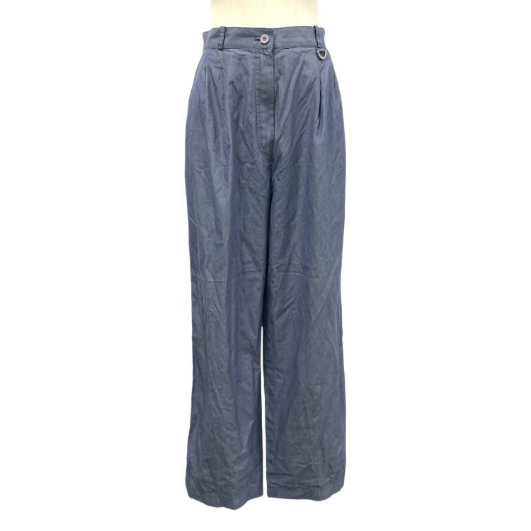 Dior Christian Dior Blue Cotton Casual Pants XL Size US 36 / EU 52 - 1 Thumbnail