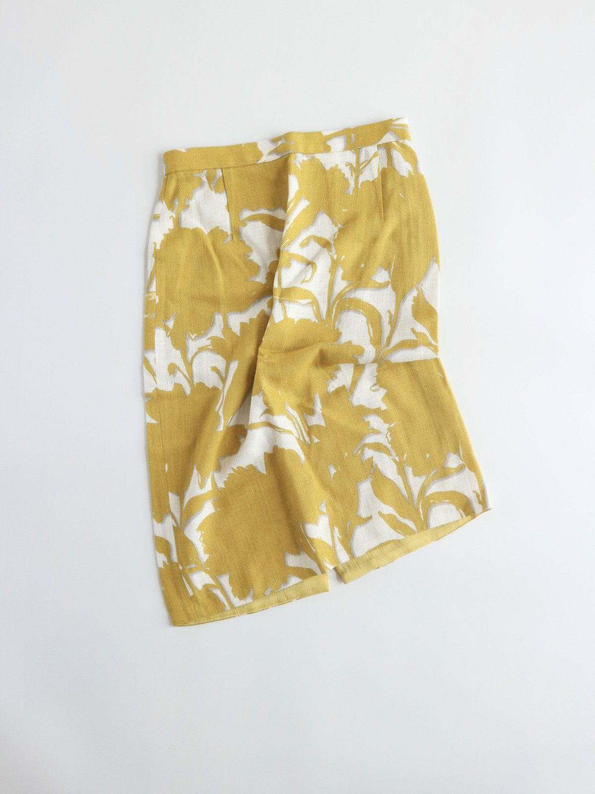 Rare Prada 2001ss floral-print skirt