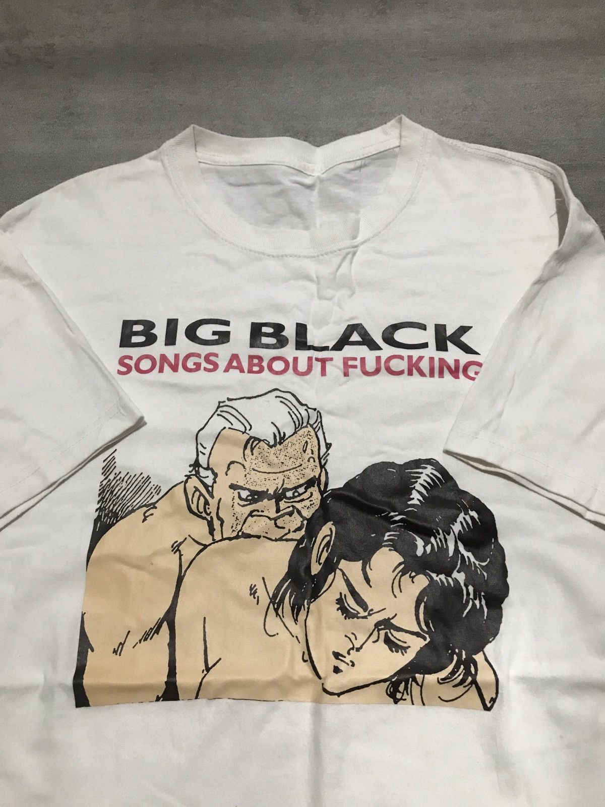 Band Tees Bootleg BIG BLACK Songs About Fucking T-Shirt Size US L / EU 52-54 / 3 - 5 Thumbnail