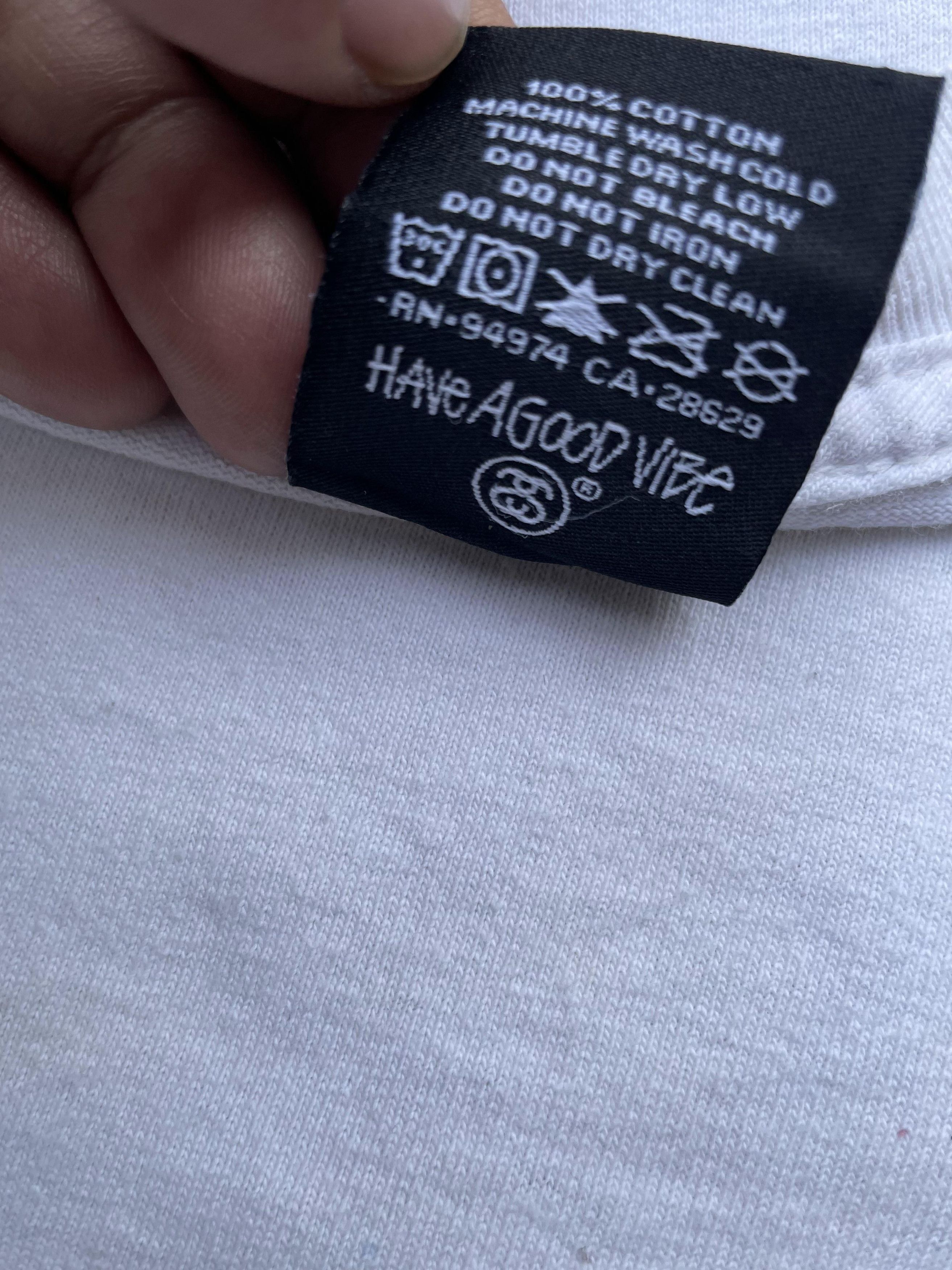 Stussy × Vintage Stussy Crop Top For Women Size M / US 6-8 / IT 42-44 - 9 Thumbnail
