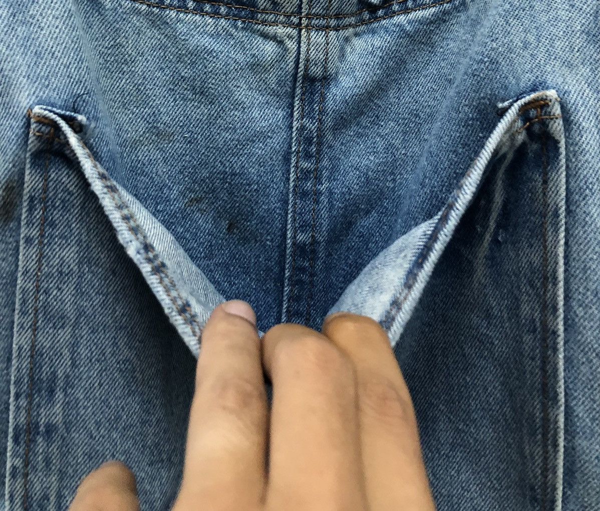 Vintage &Denim Overalls Size US 34 / EU 50 - 7 Thumbnail