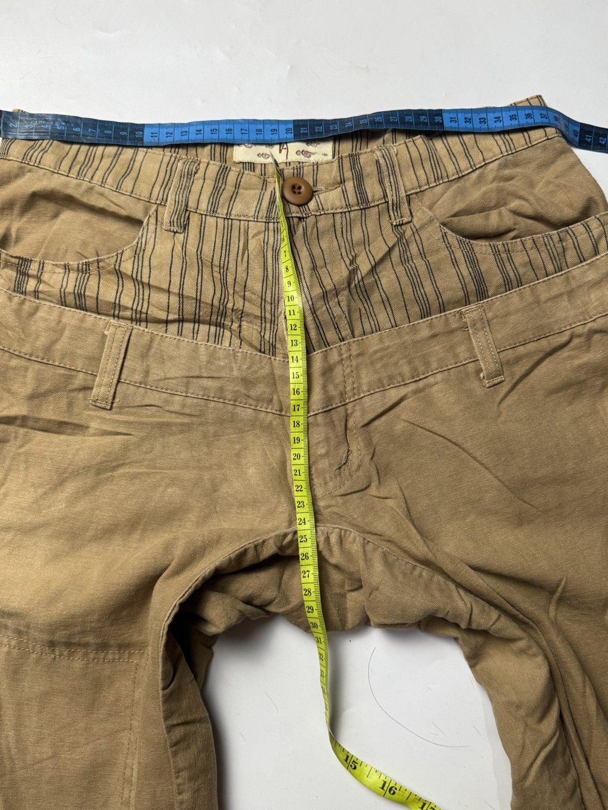 If Six Was Nine × Japanese Brand × Le Grande Bleu (L.G.B.) Double waist cargo pants japanese style Size US 29 - 8 Thumbnail