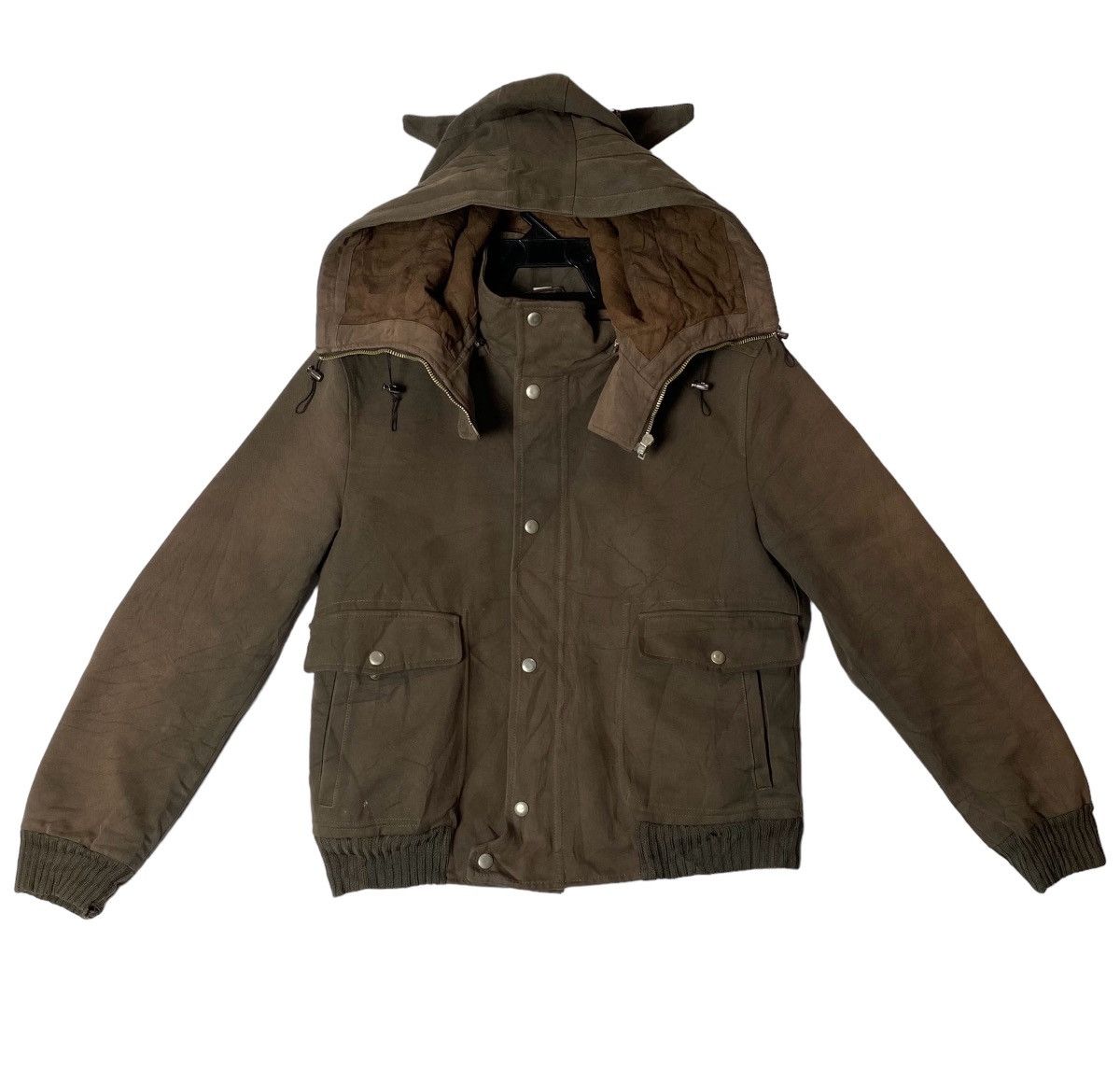 Hussein Chalayan AW 2005/2006 Shadows collection archive bomber jacket Size US S / EU 44-46 / 1 - 6 Thumbnail