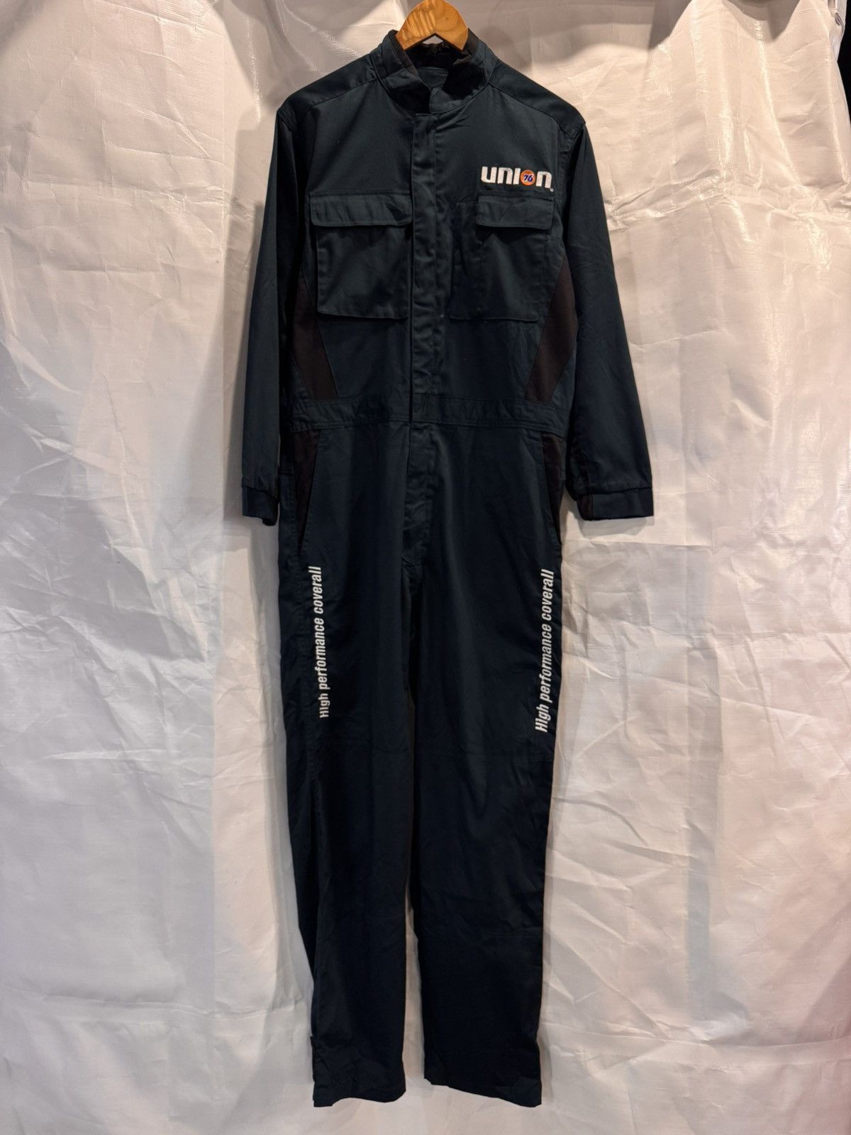 Japanese Brand Vintage Union 76 heavy duty motor oil coverall Size US M / EU 48-50 / 2 - 2 Thumbnail
