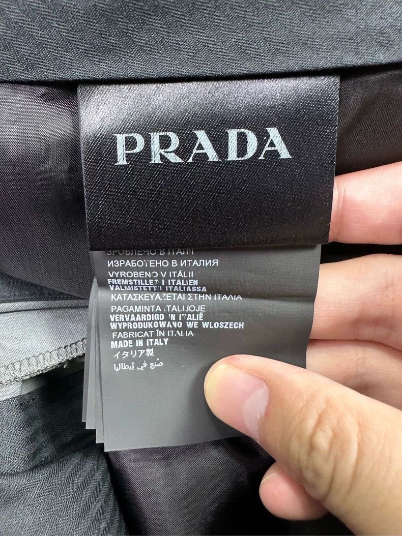 Prada Prada Dark gray suit casual pants 2501-Nextarrow Size US 32 / EU 48 - 4 Thumbnail